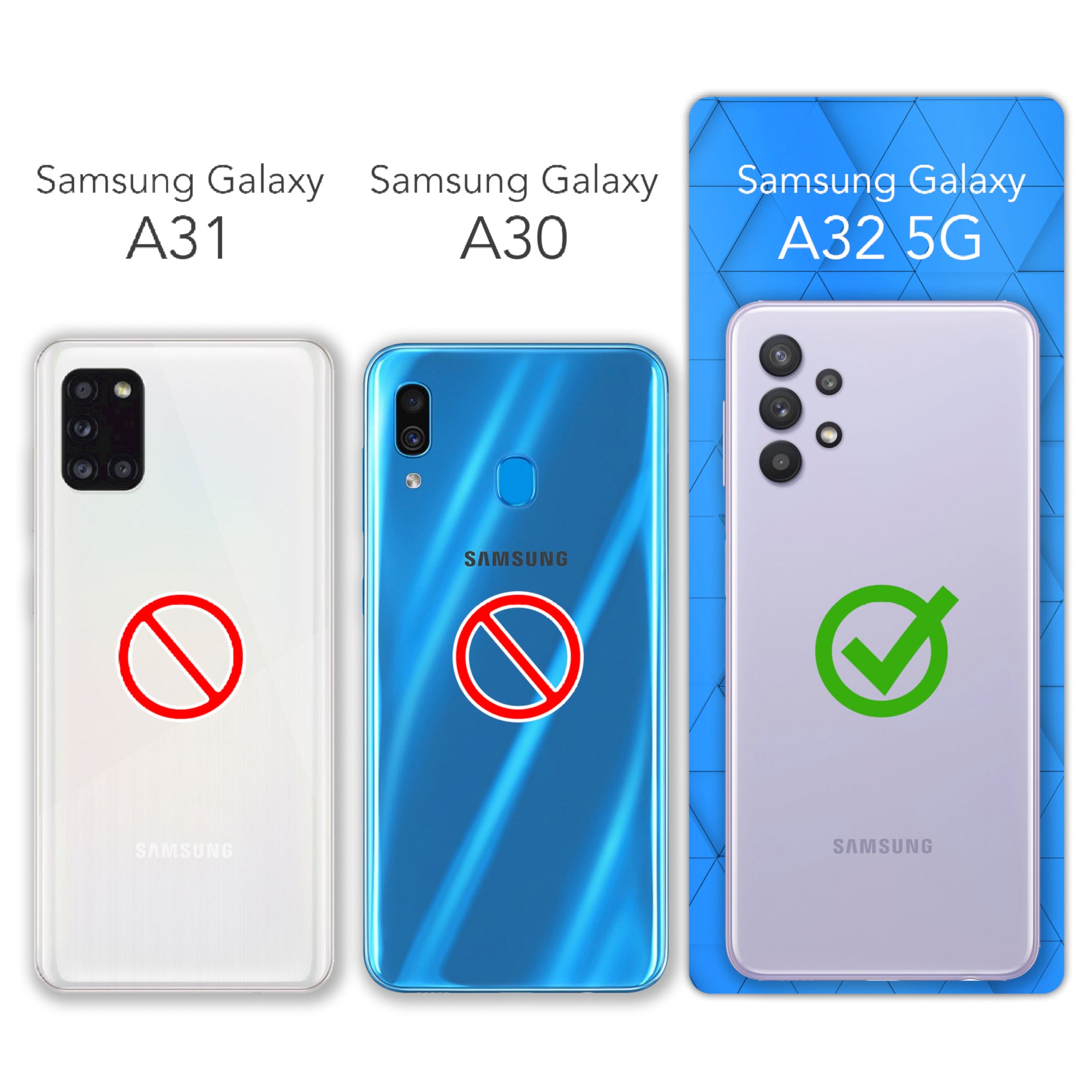 Galaxy A32 5G Glitzerhülle