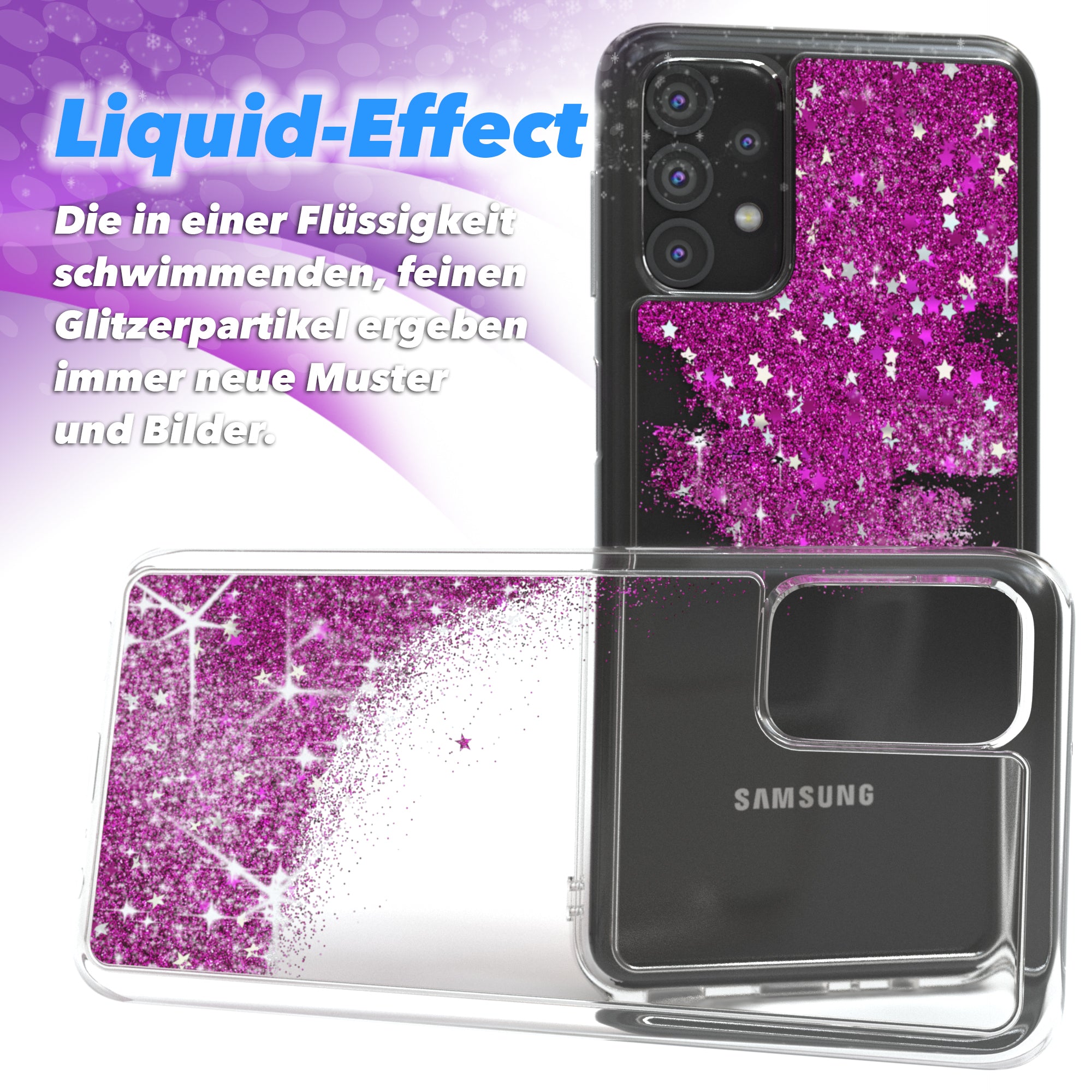 Galaxy A32 5G Glitzerhülle