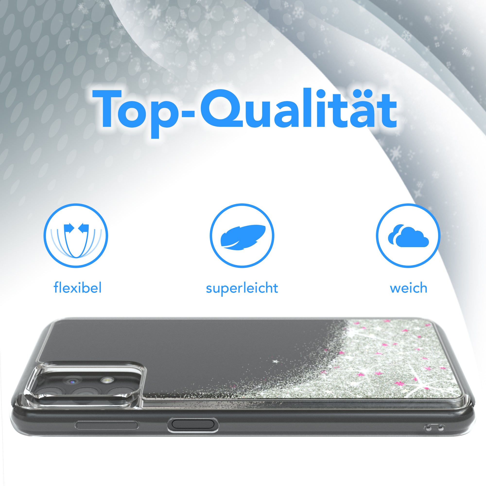 Galaxy A32 5G Glitzerhülle