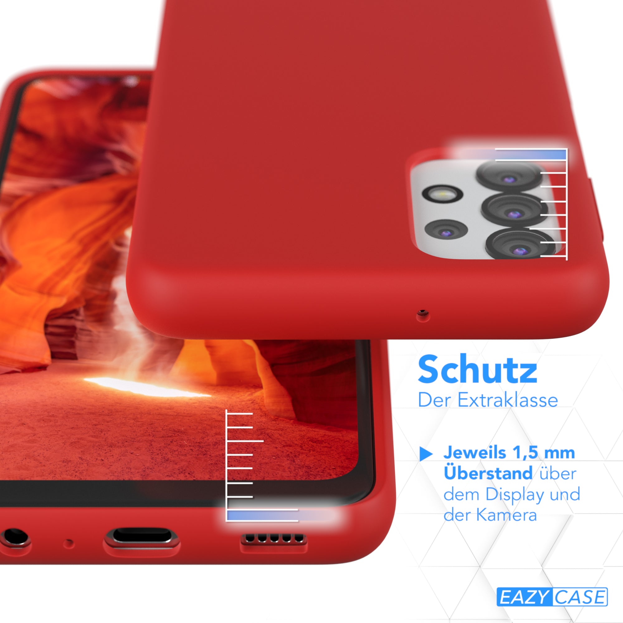 Galaxy A32 5G Premium Silikonhülle