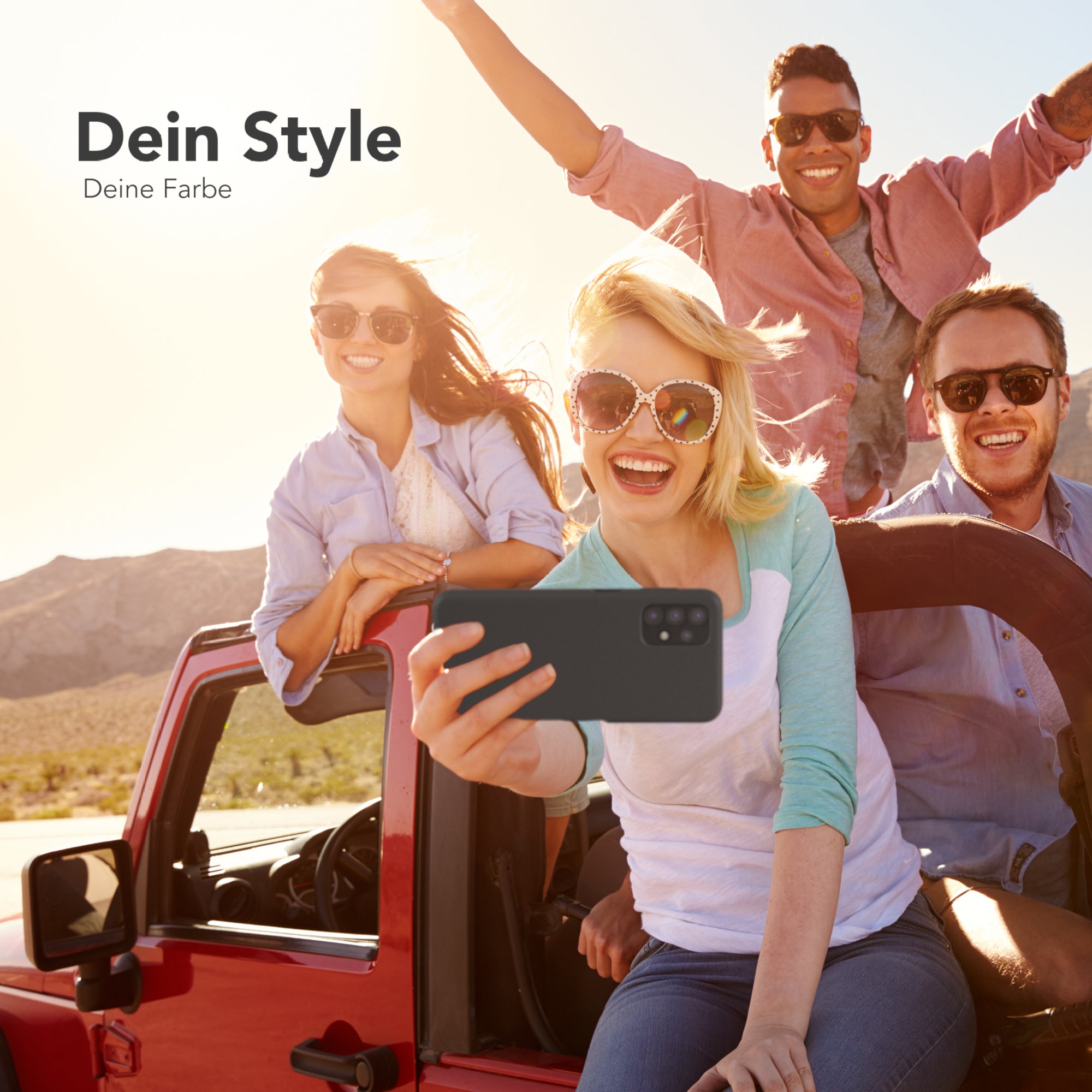 Galaxy A32 5G Premium Silikonhülle