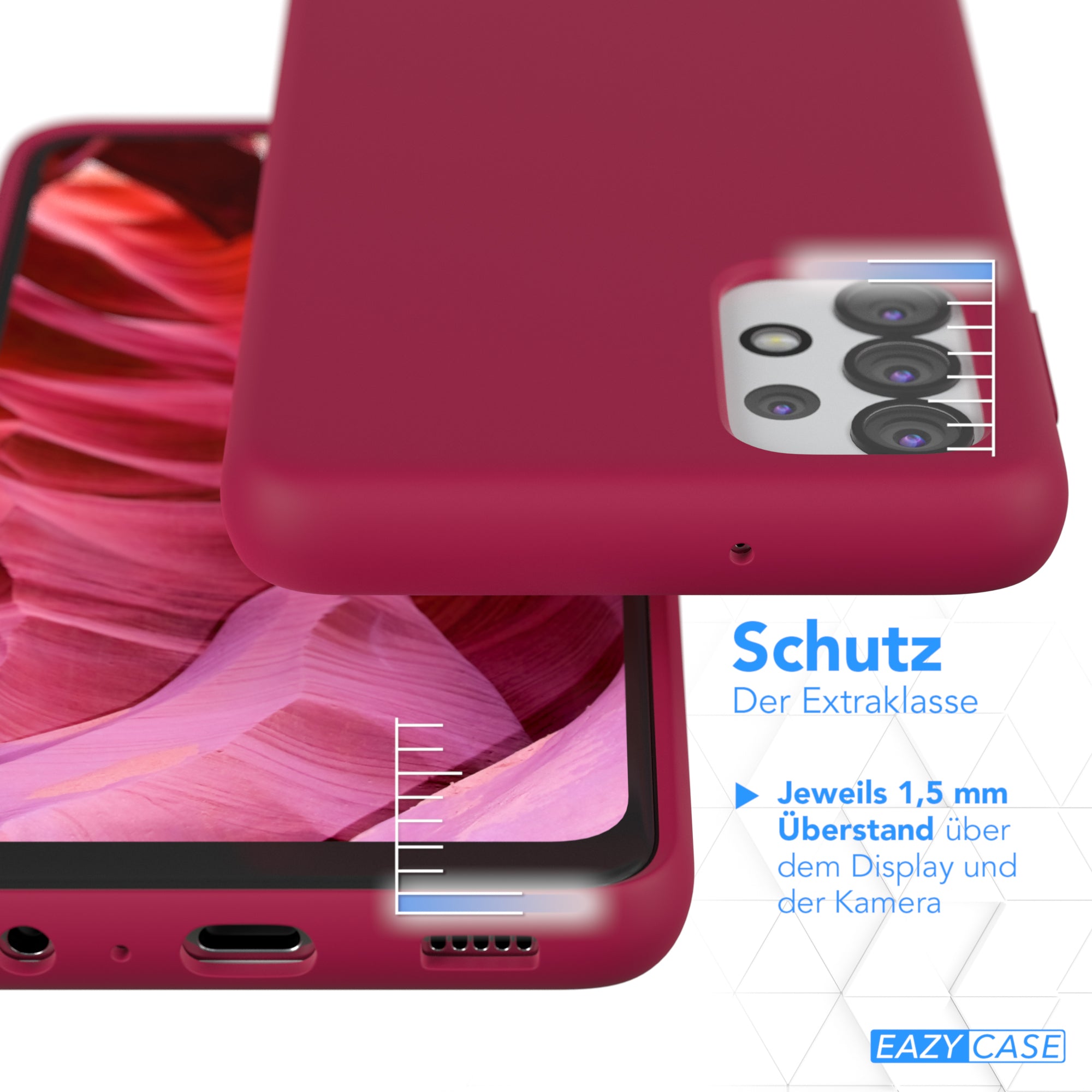 Galaxy A32 5G Premium Silikonhülle