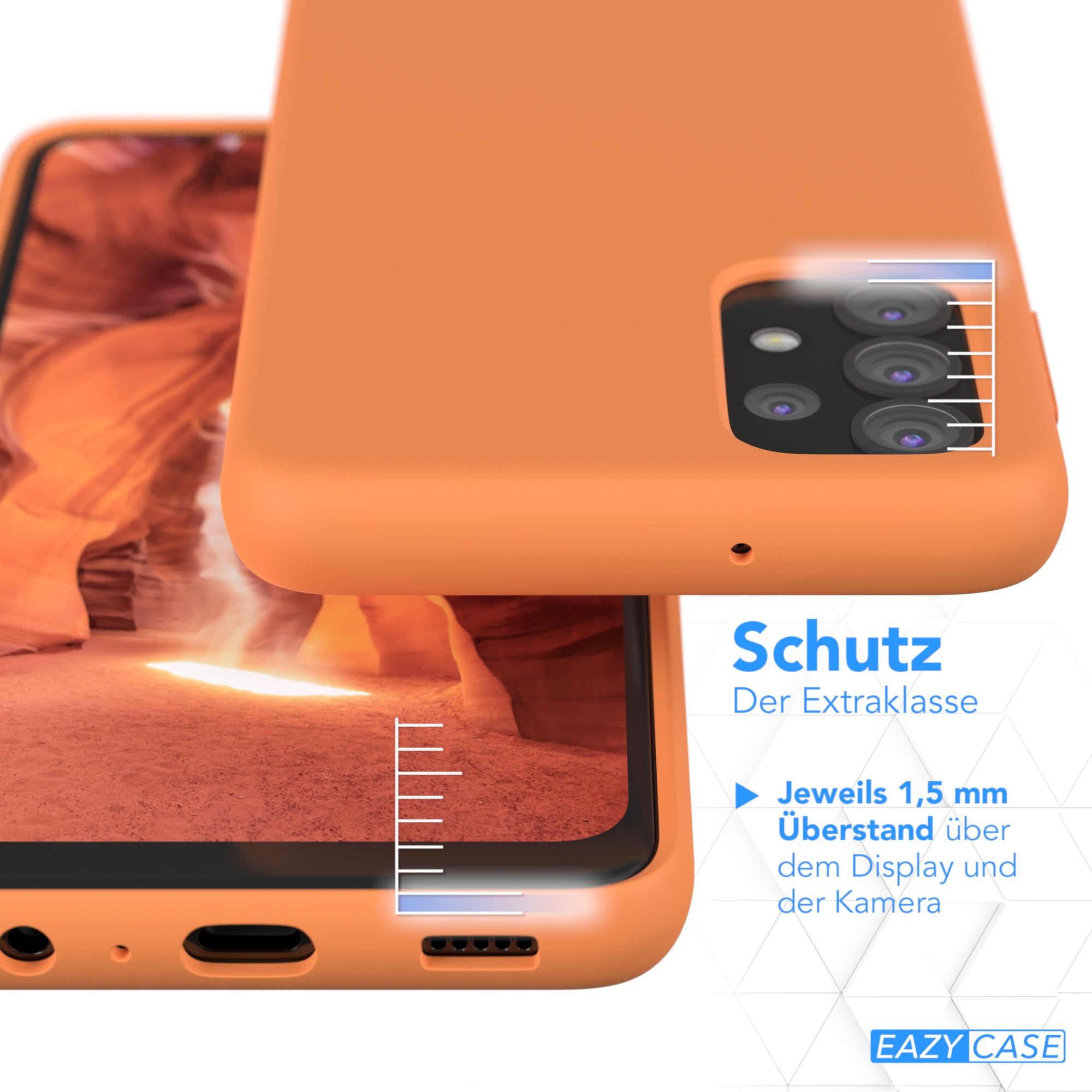 Galaxy A32 5G Premium Silikonhülle