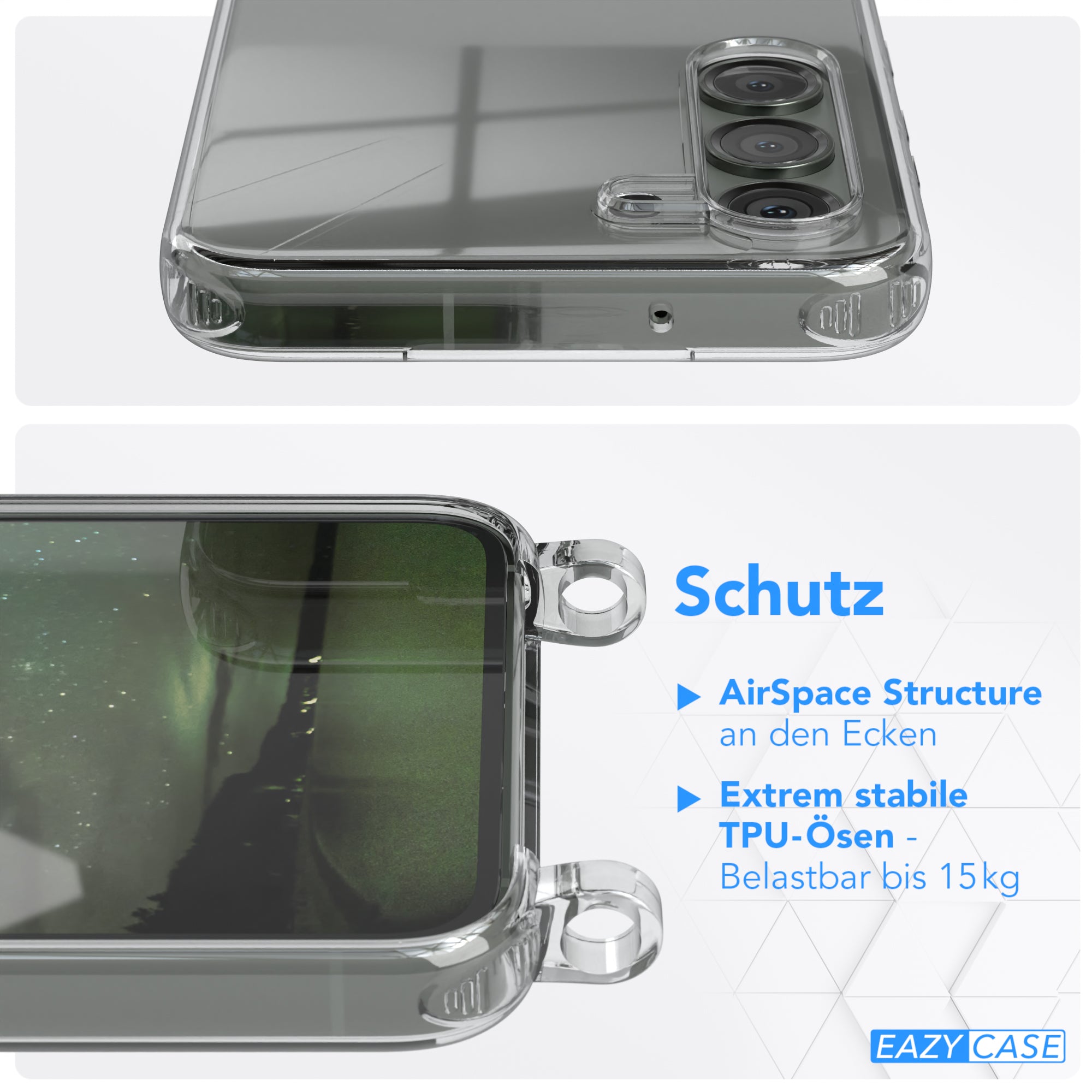 Galaxy S23 Hülle + breites Band