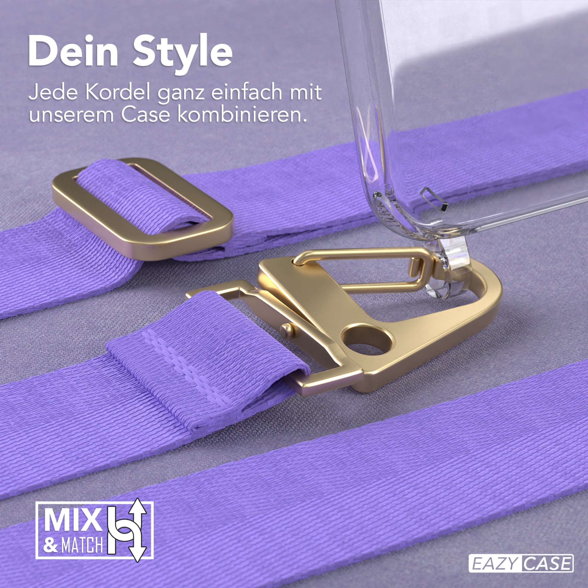 Galaxy S23 Hülle + breites Band