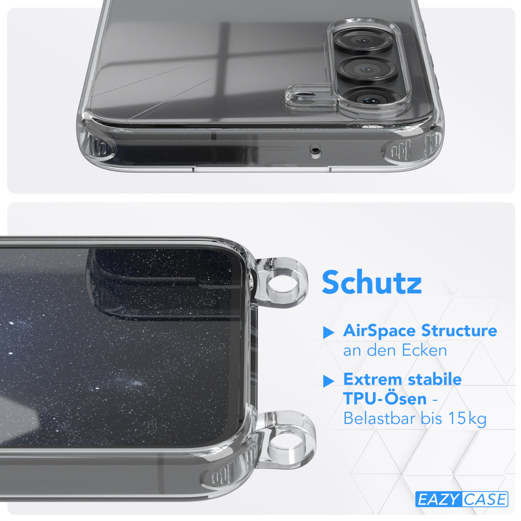 Galaxy S23 Hülle + breites Band