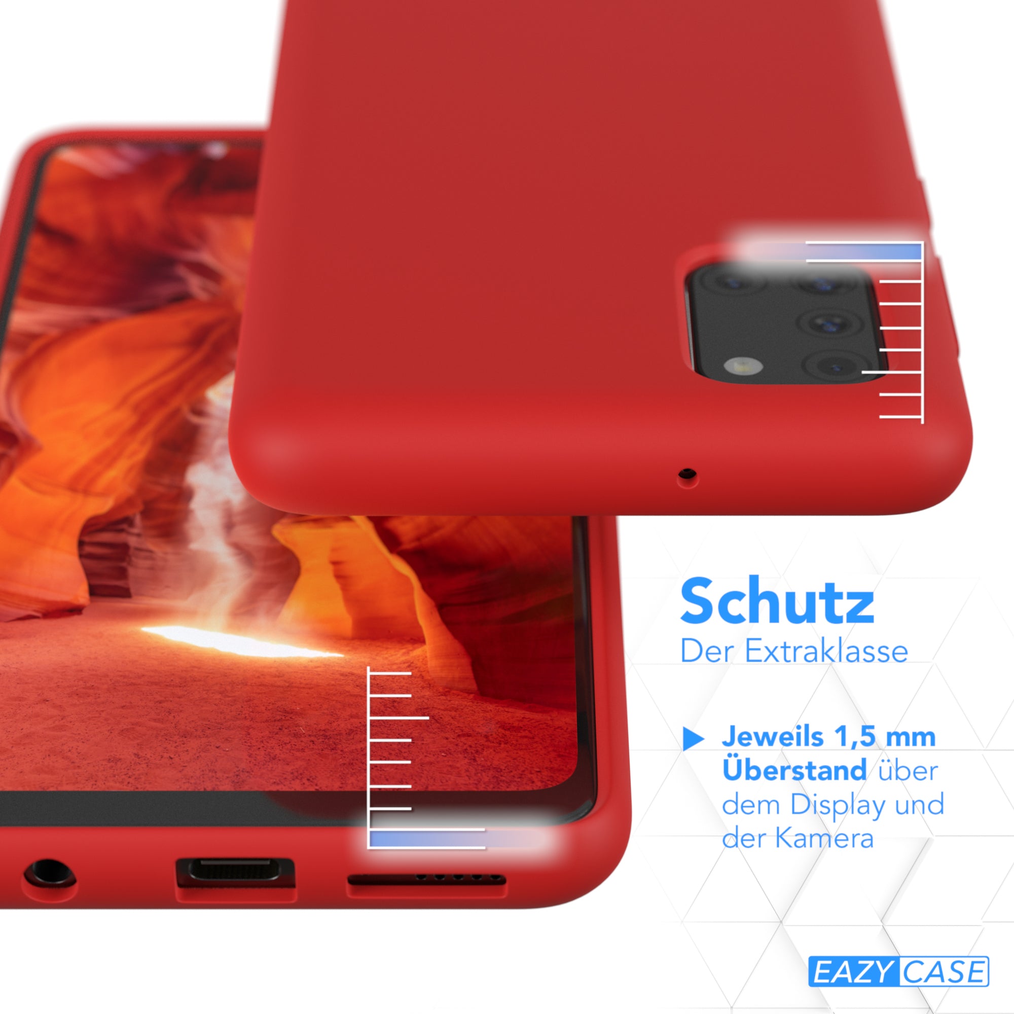 Galaxy A31 Premium Silikonhülle