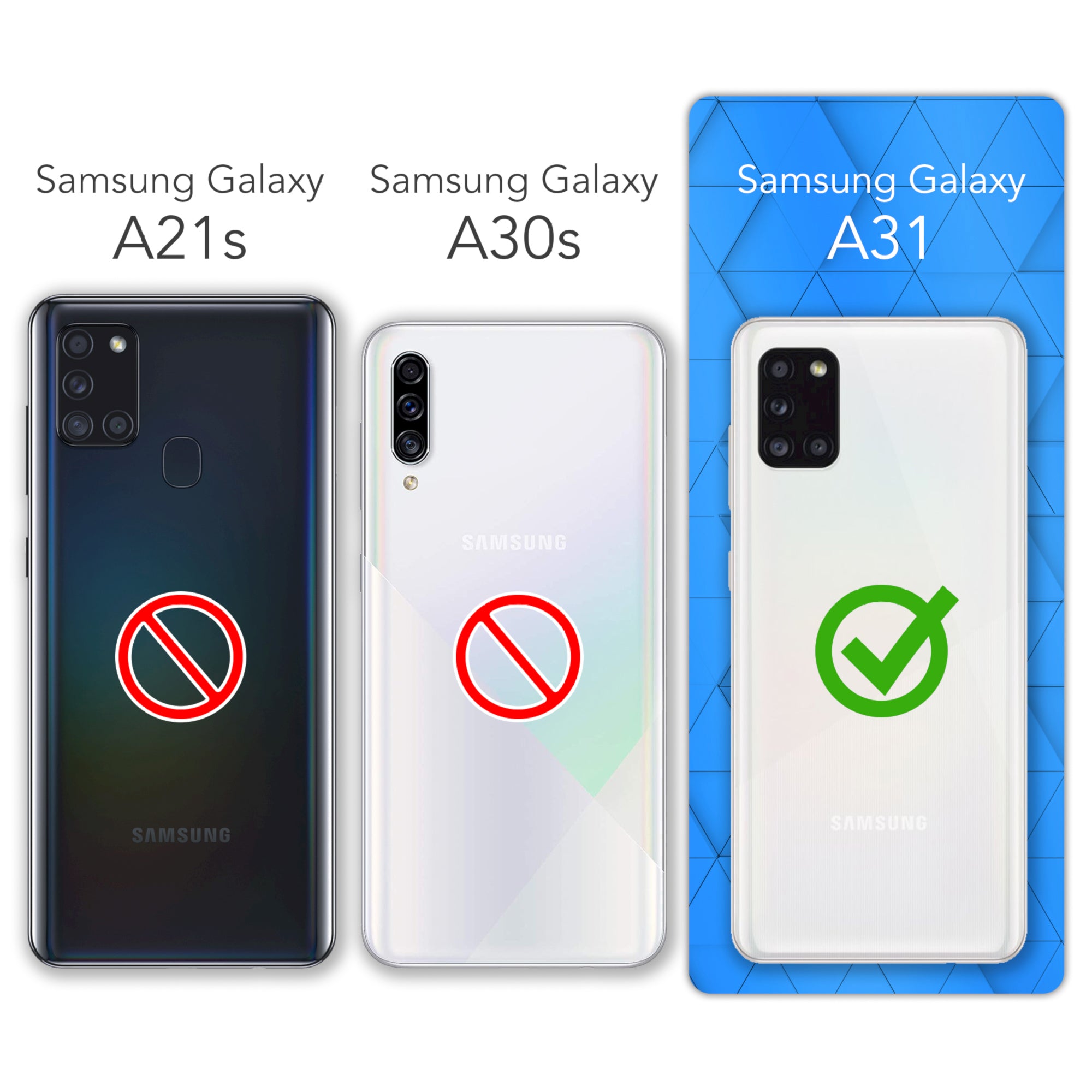 Galaxy A31 Premium Silikonhülle