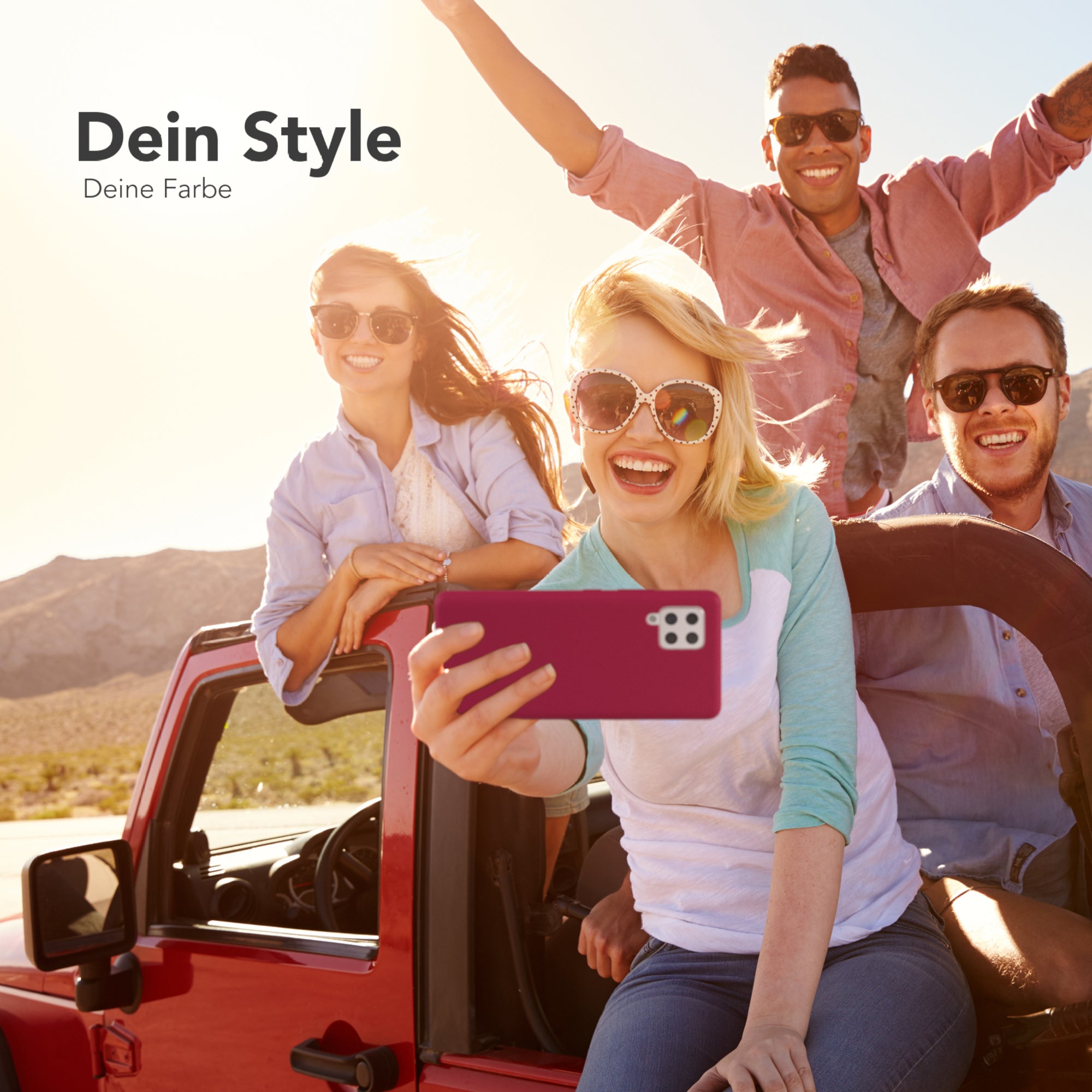 Galaxy A42 5G Premium Silikonhülle