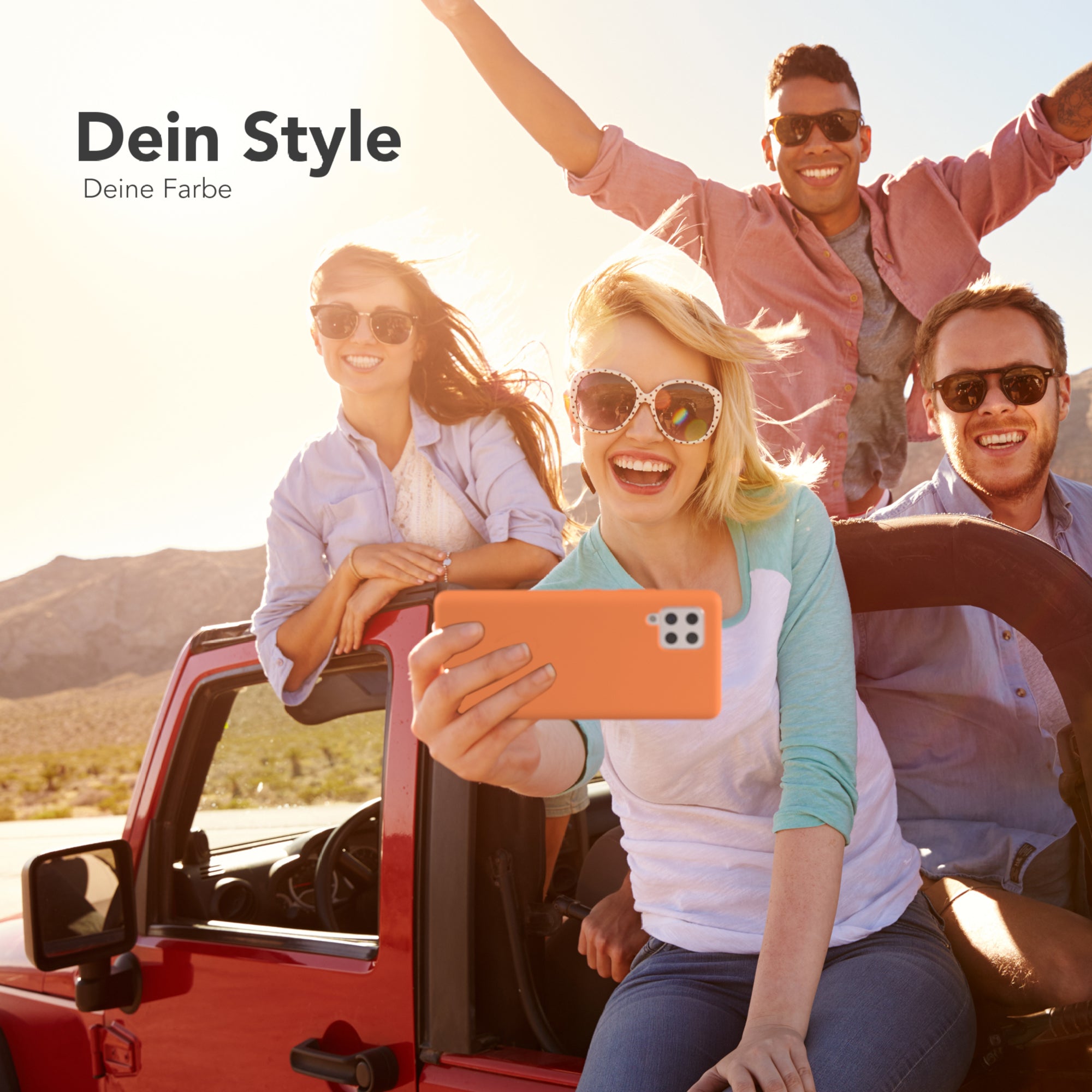 Galaxy A42 5G Premium Silikonhülle