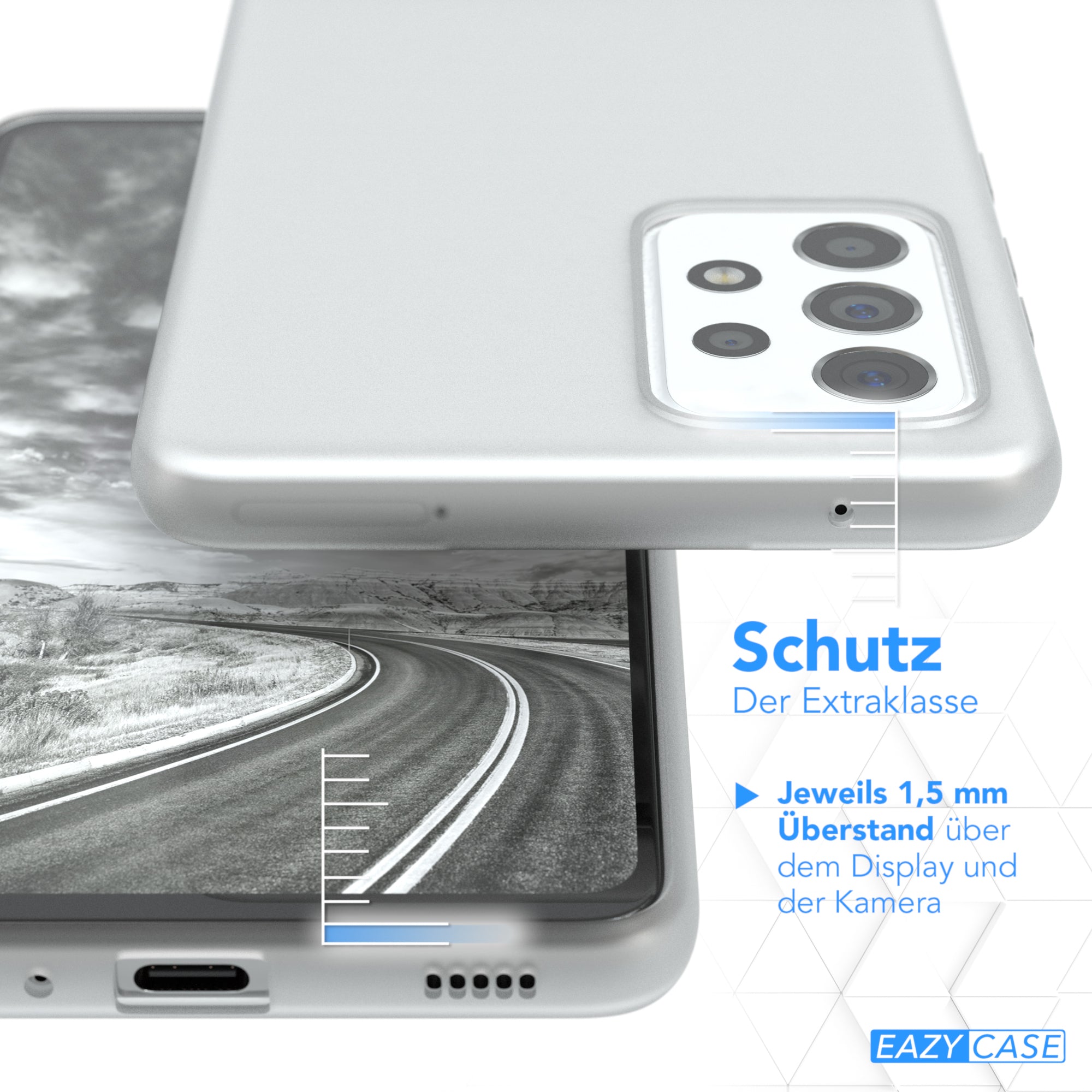 Galaxy A52 / A52 5G / A52s 5G ultradünnes Slimcover aus TPU