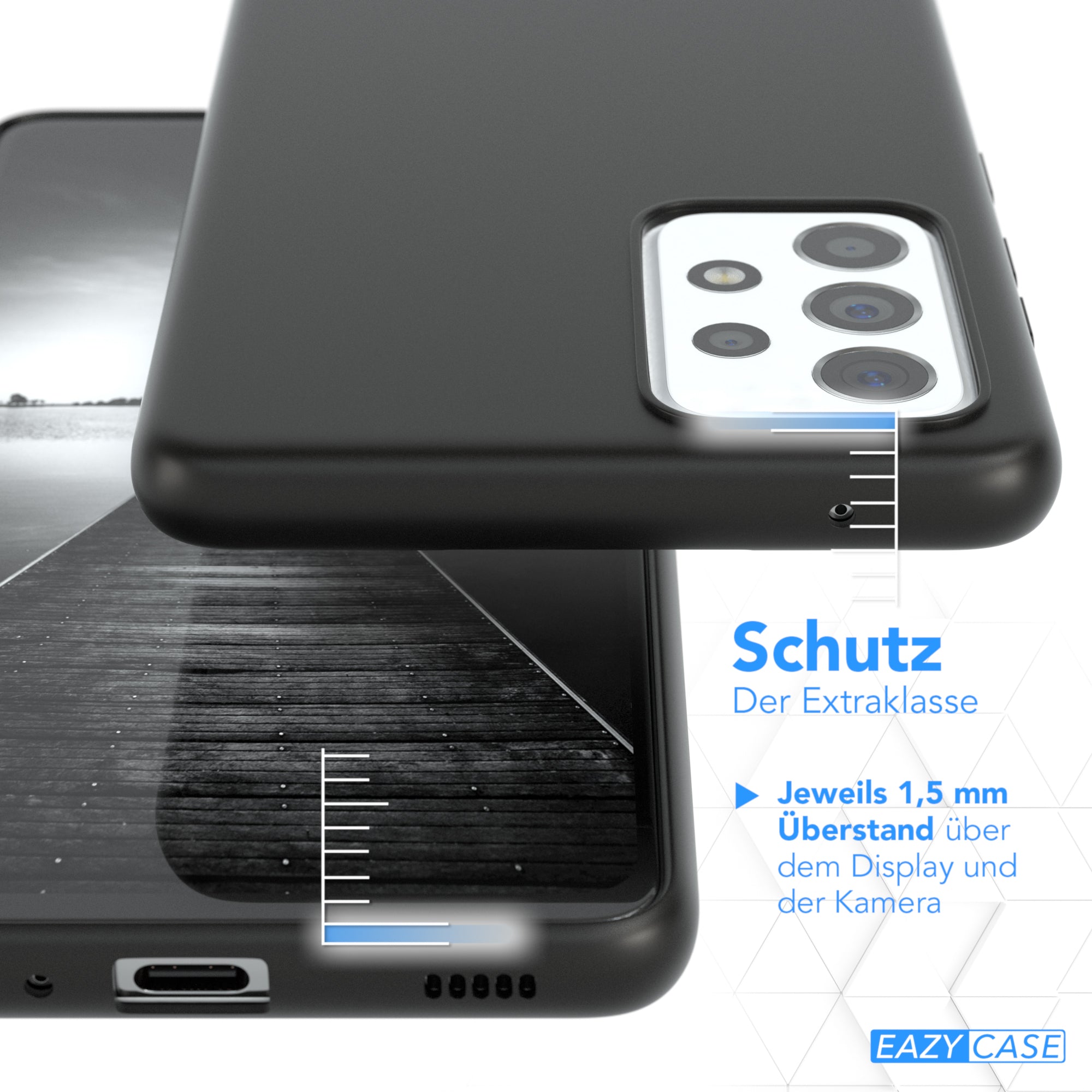 Galaxy A52 / A52 5G / A52s 5G ultradünnes Slimcover aus TPU