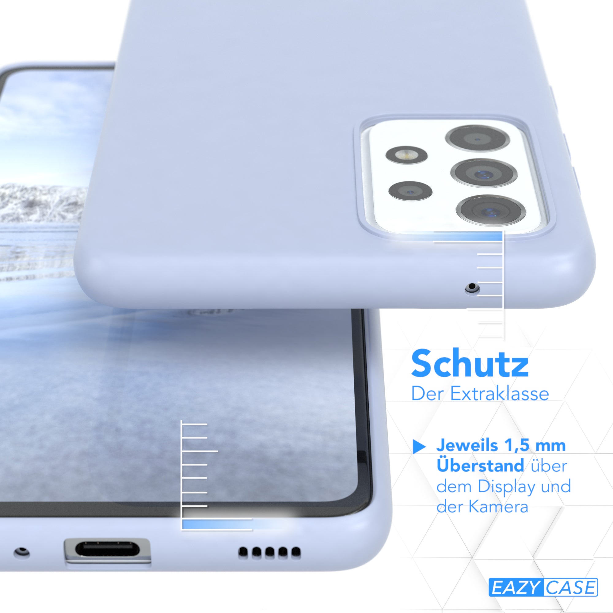 Galaxy A52 / A52 5G / A52s 5G ultradünnes Slimcover aus TPU