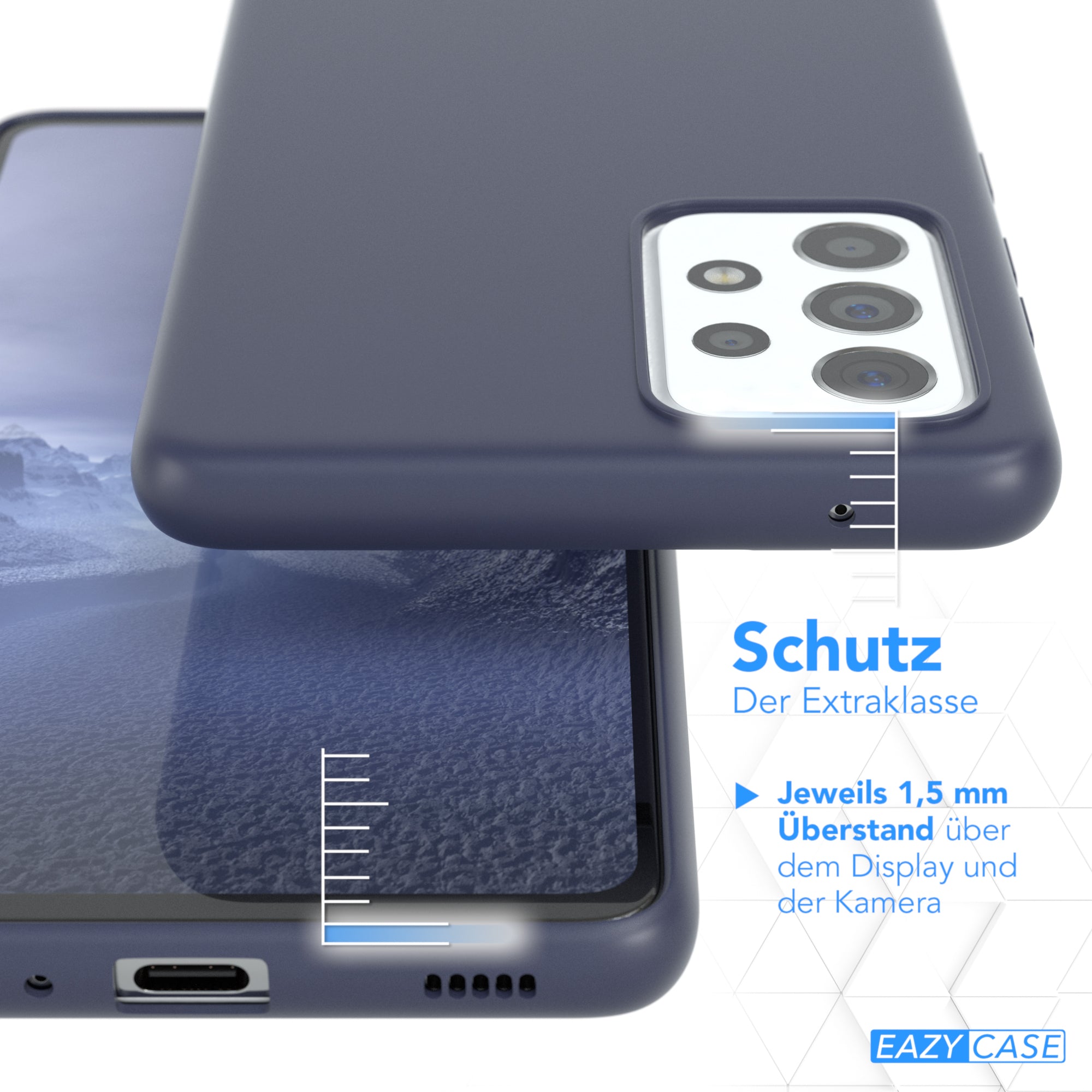 Galaxy A52 / A52 5G / A52s 5G ultradünnes Slimcover aus TPU