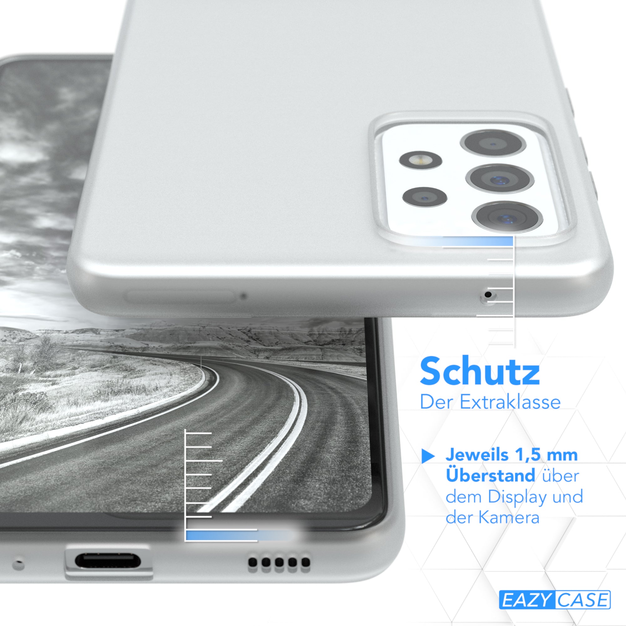 Galaxy A72 / A72 5G ultradünnes Slimcover aus TPU