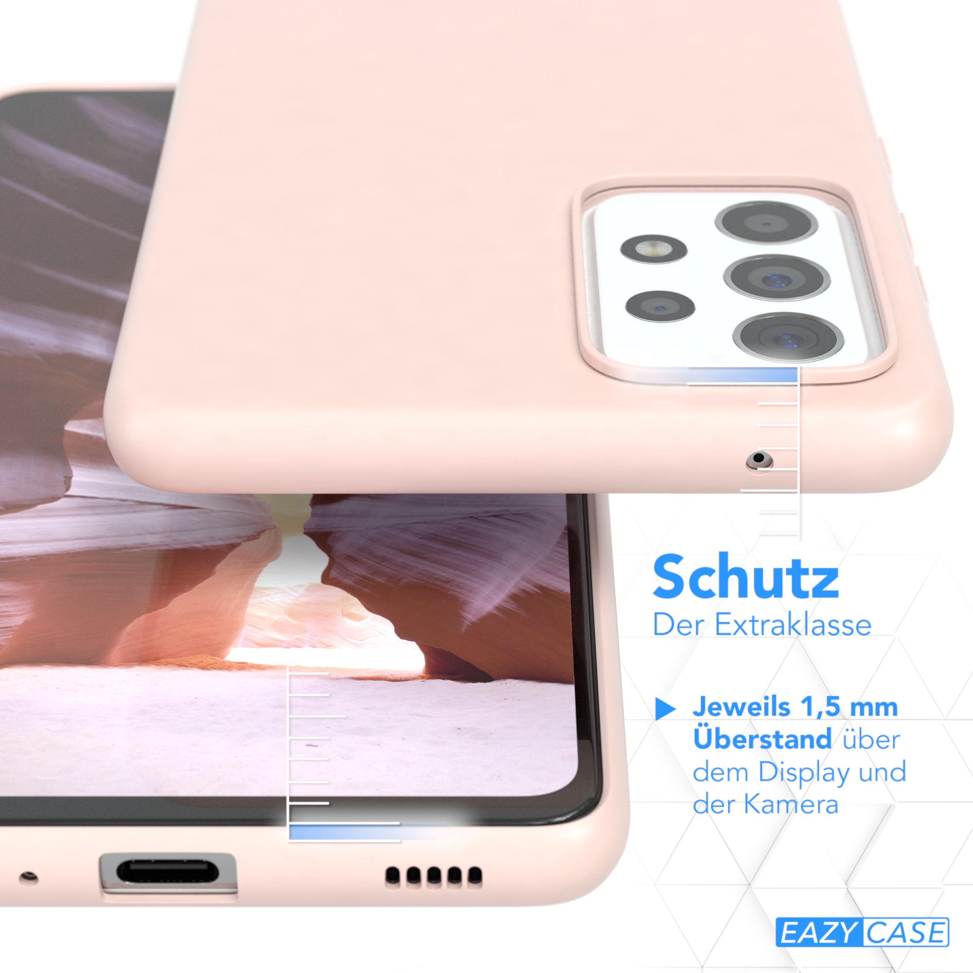 Galaxy A72 / A72 5G ultradünnes Slimcover aus TPU