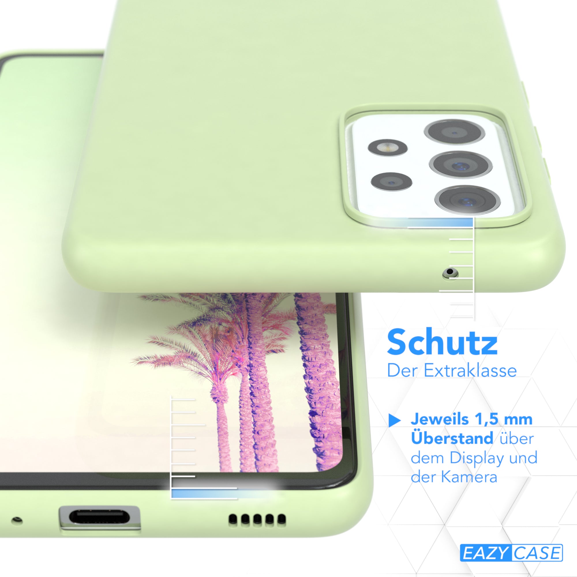 Galaxy A72 / A72 5G ultradünnes Slimcover aus TPU