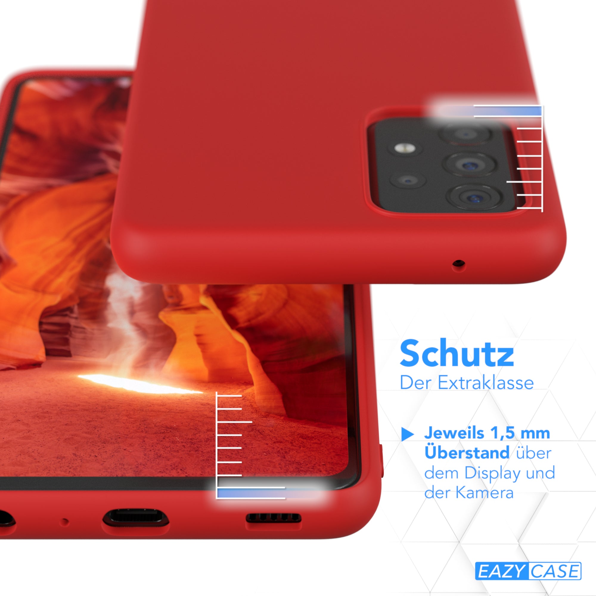 Galaxy A72 / A72 5G Premium Silikonhülle