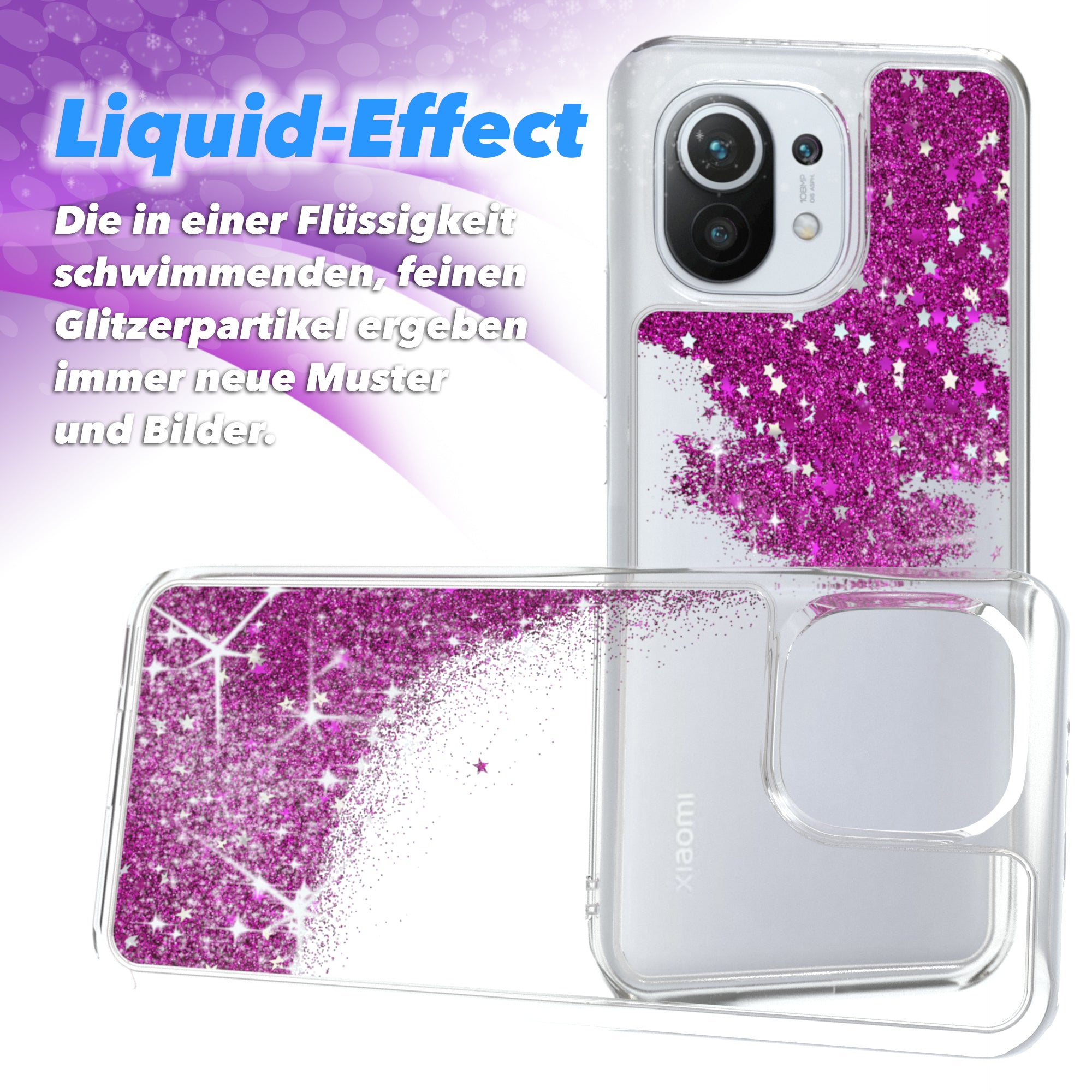 Xiaomi Mi 11 5G Glitzerhülle