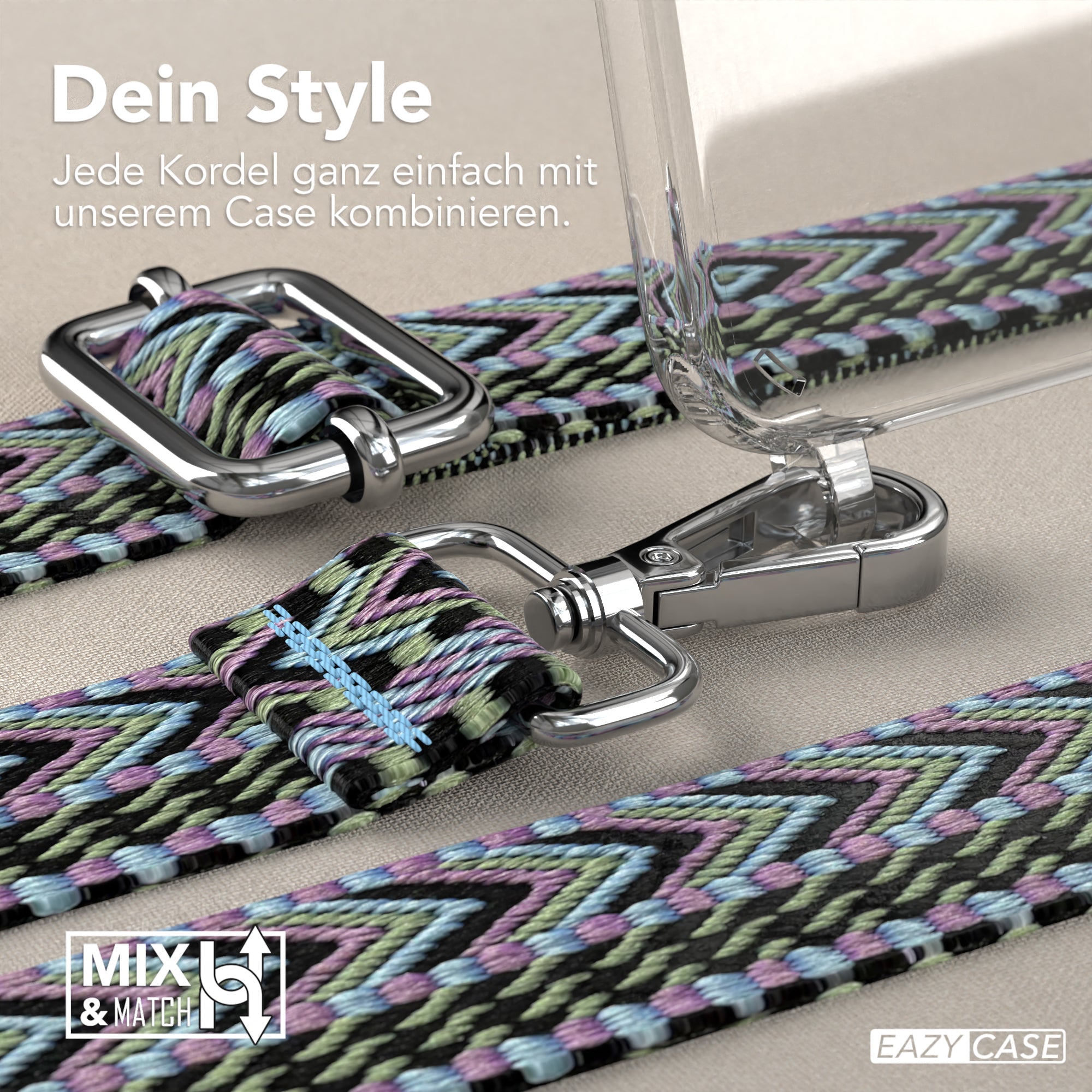 Galaxy S23 Plus Hülle + Boho Band