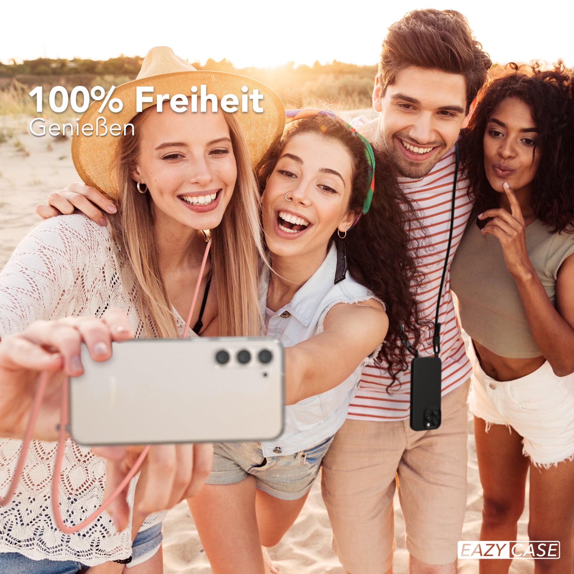 Galaxy S23 Plus Hülle + Uni Kordel