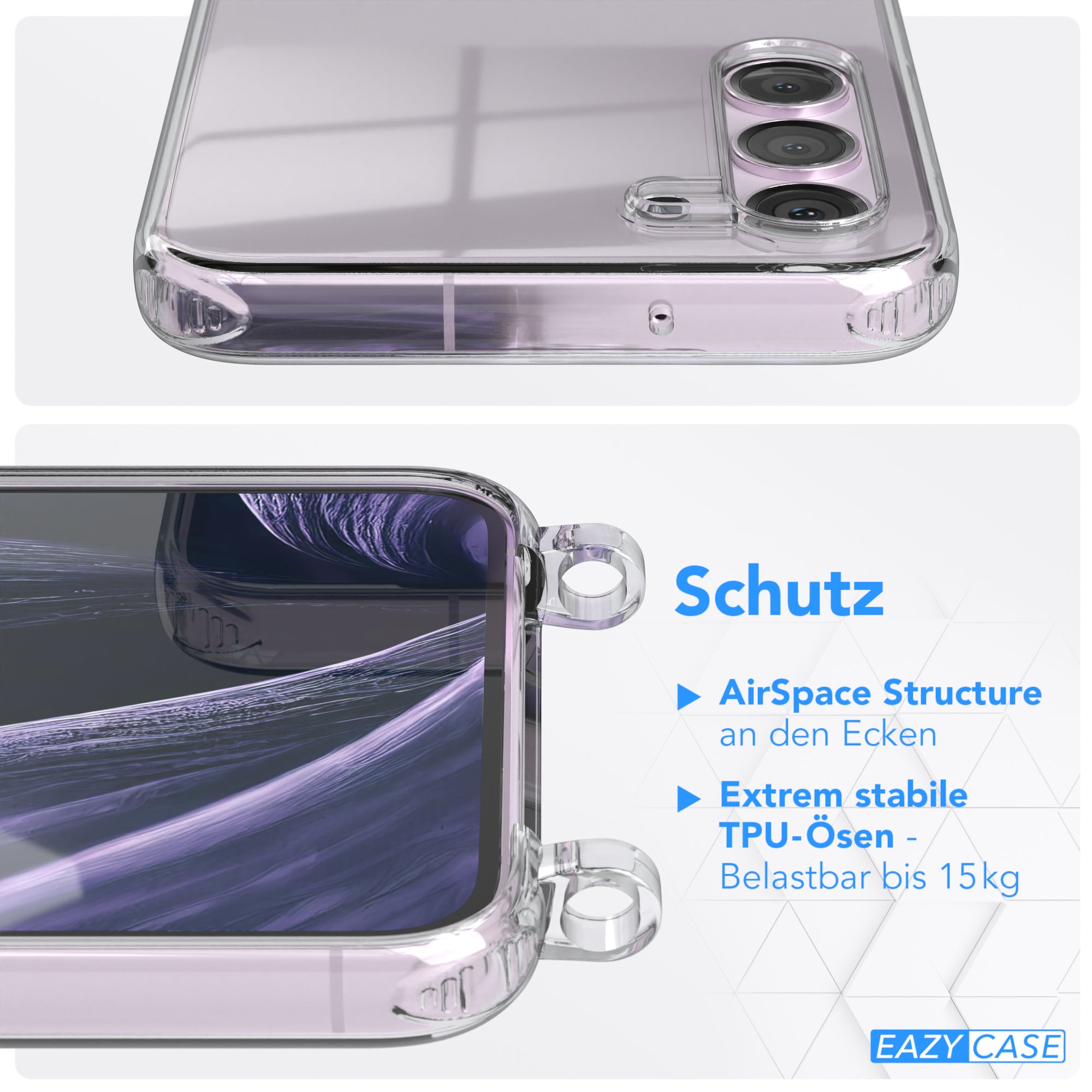 Galaxy S23 Plus Hülle + Uni Kordel