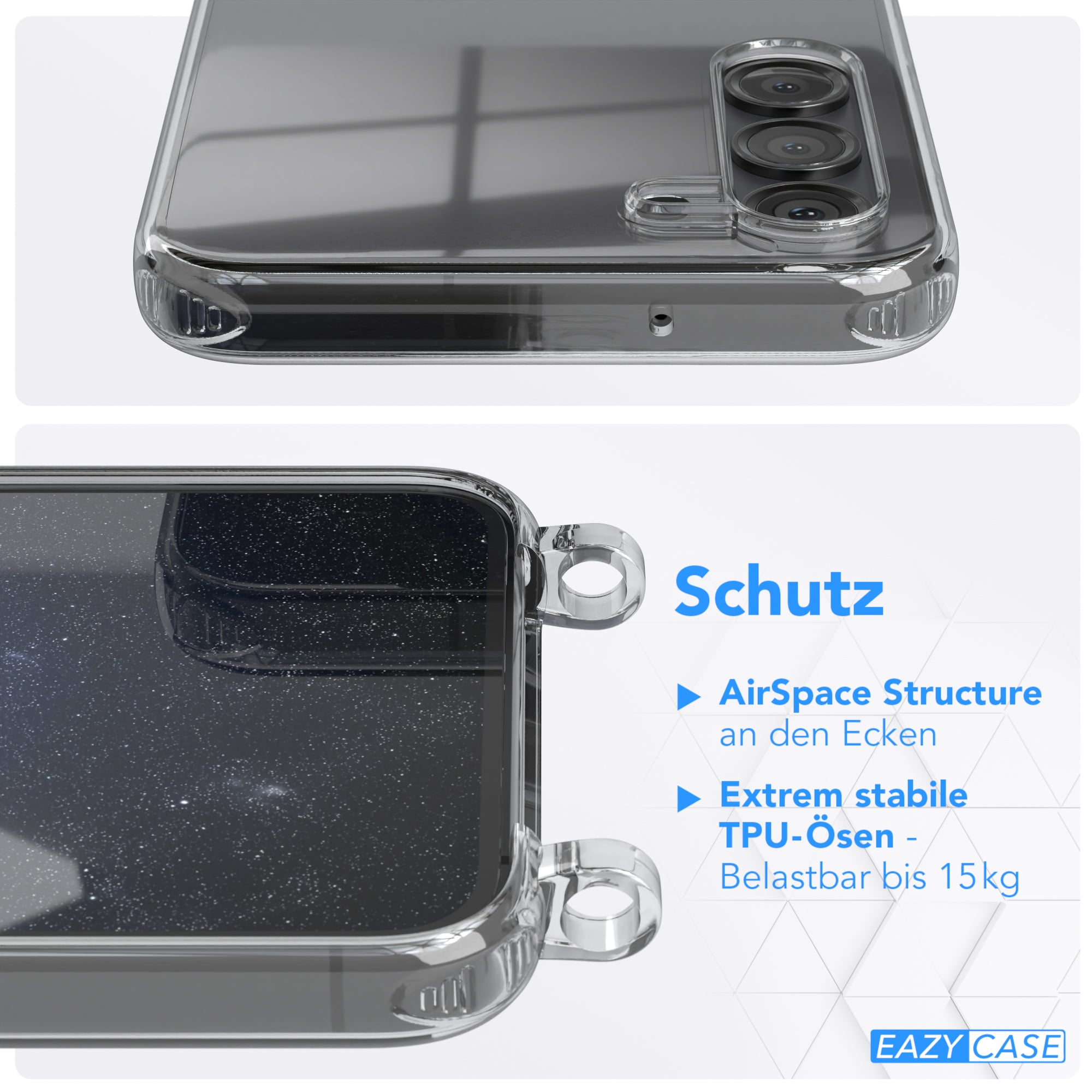 Galaxy S23 Plus Hülle + Uni Kordel