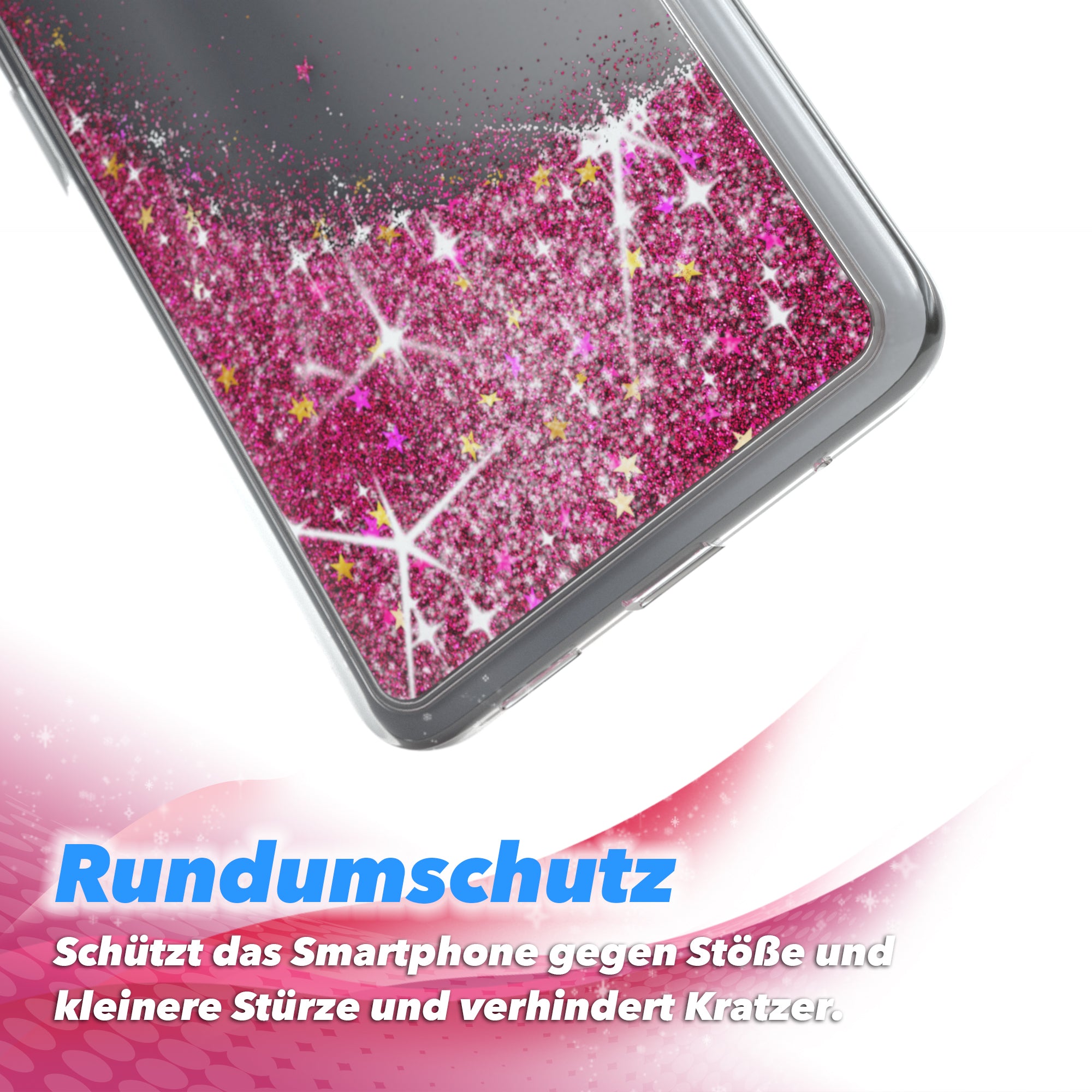 Xiaomi Redmi Note 10 Pro Glitzerhülle