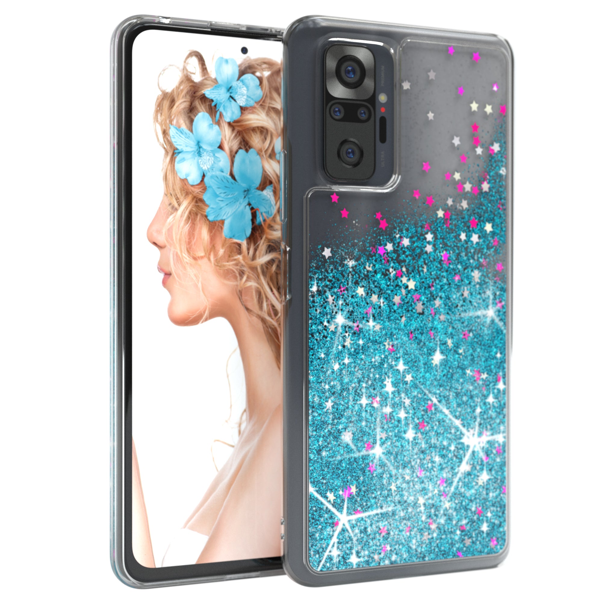 Xiaomi Redmi Note 10 Pro Glitzerhülle
