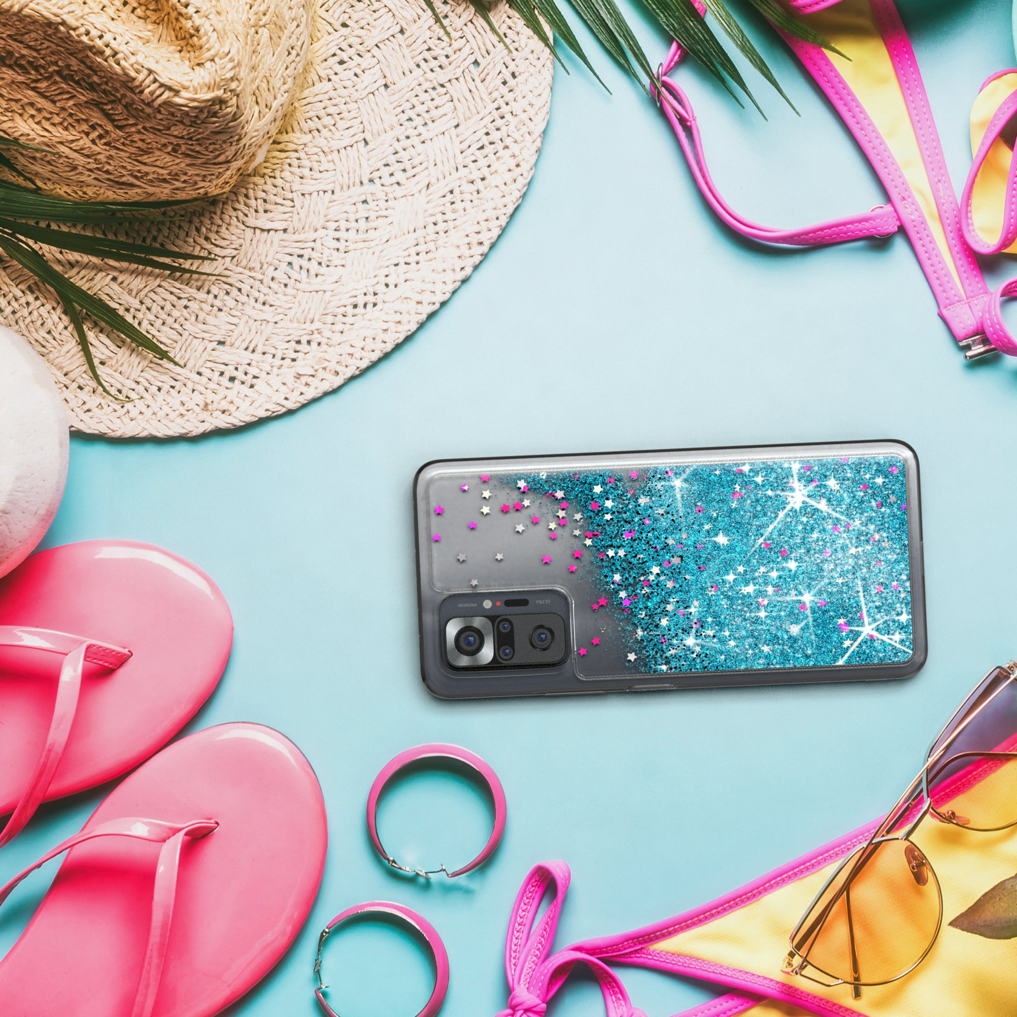 Xiaomi Redmi Note 10 Pro Glitzerhülle