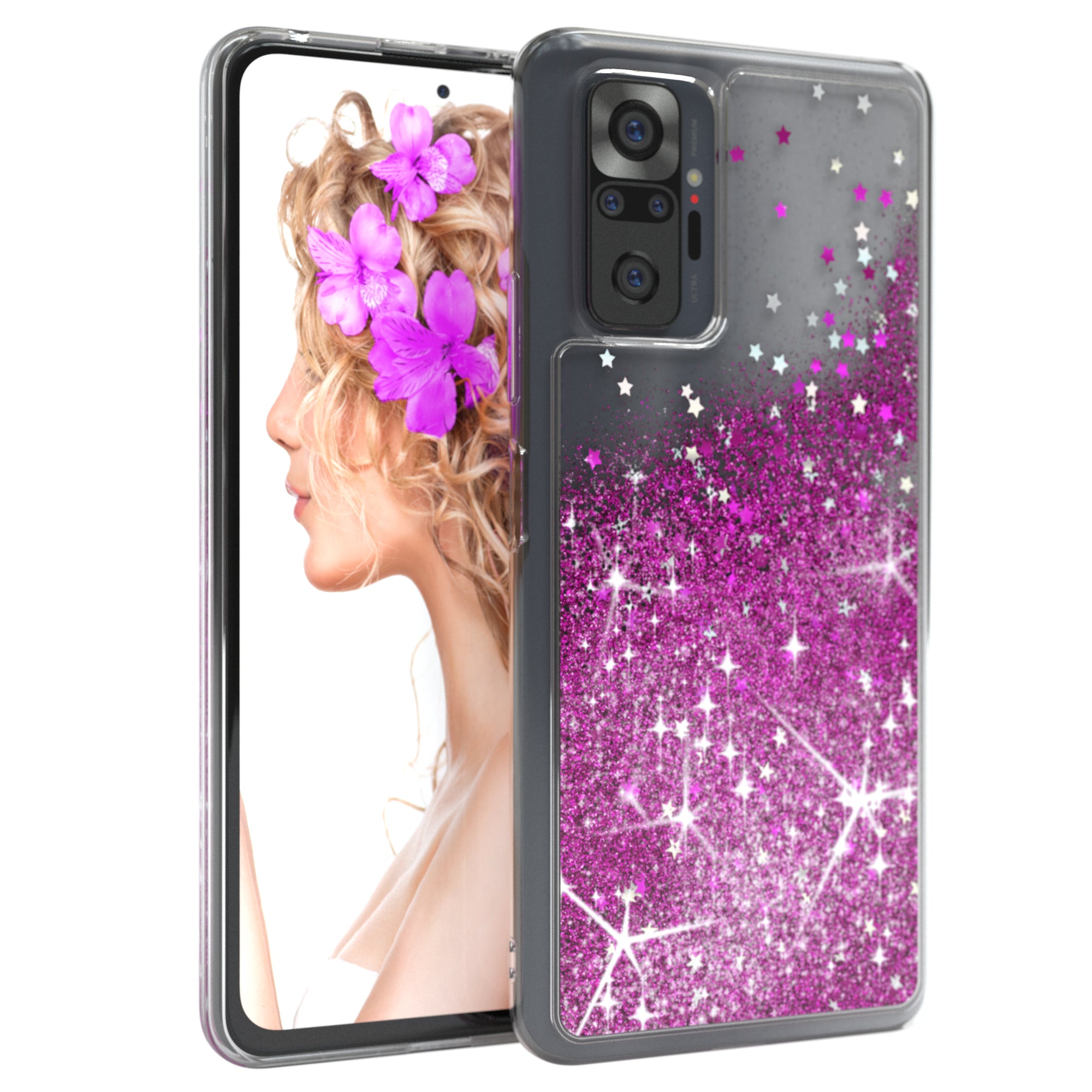Xiaomi Redmi Note 10 Pro Glitzerhülle