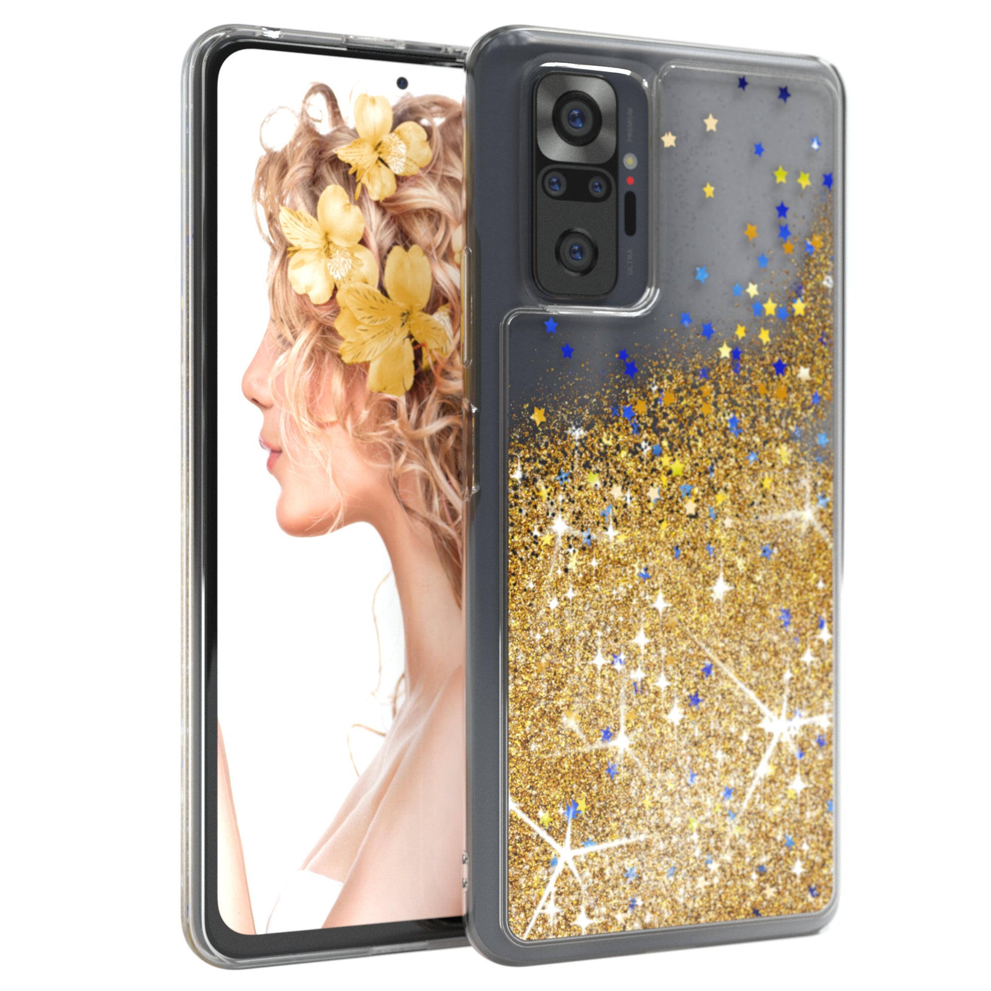 Xiaomi Redmi Note 10 Pro Glitzerhülle