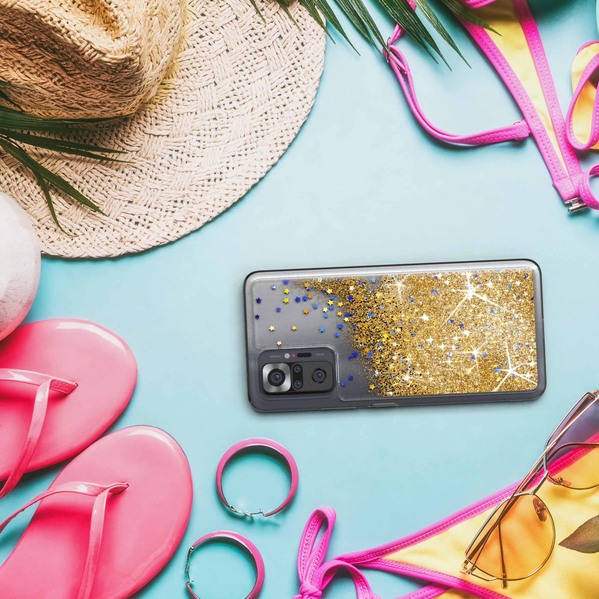 Xiaomi Redmi Note 10 Pro Glitzerhülle