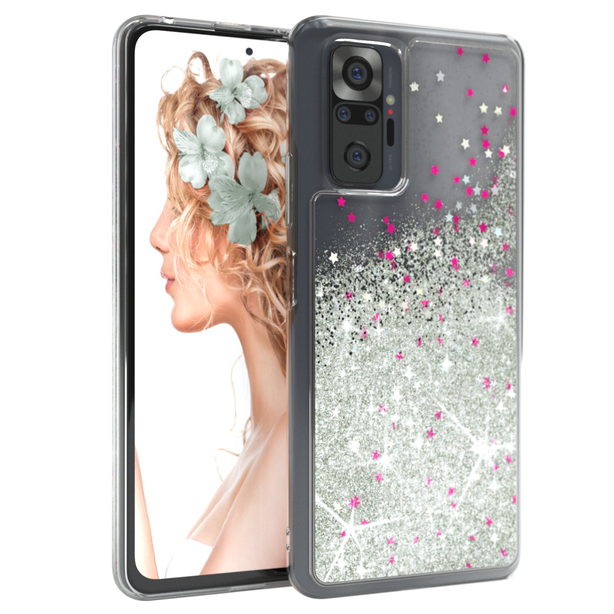Xiaomi Redmi Note 10 Pro Glitzerhülle