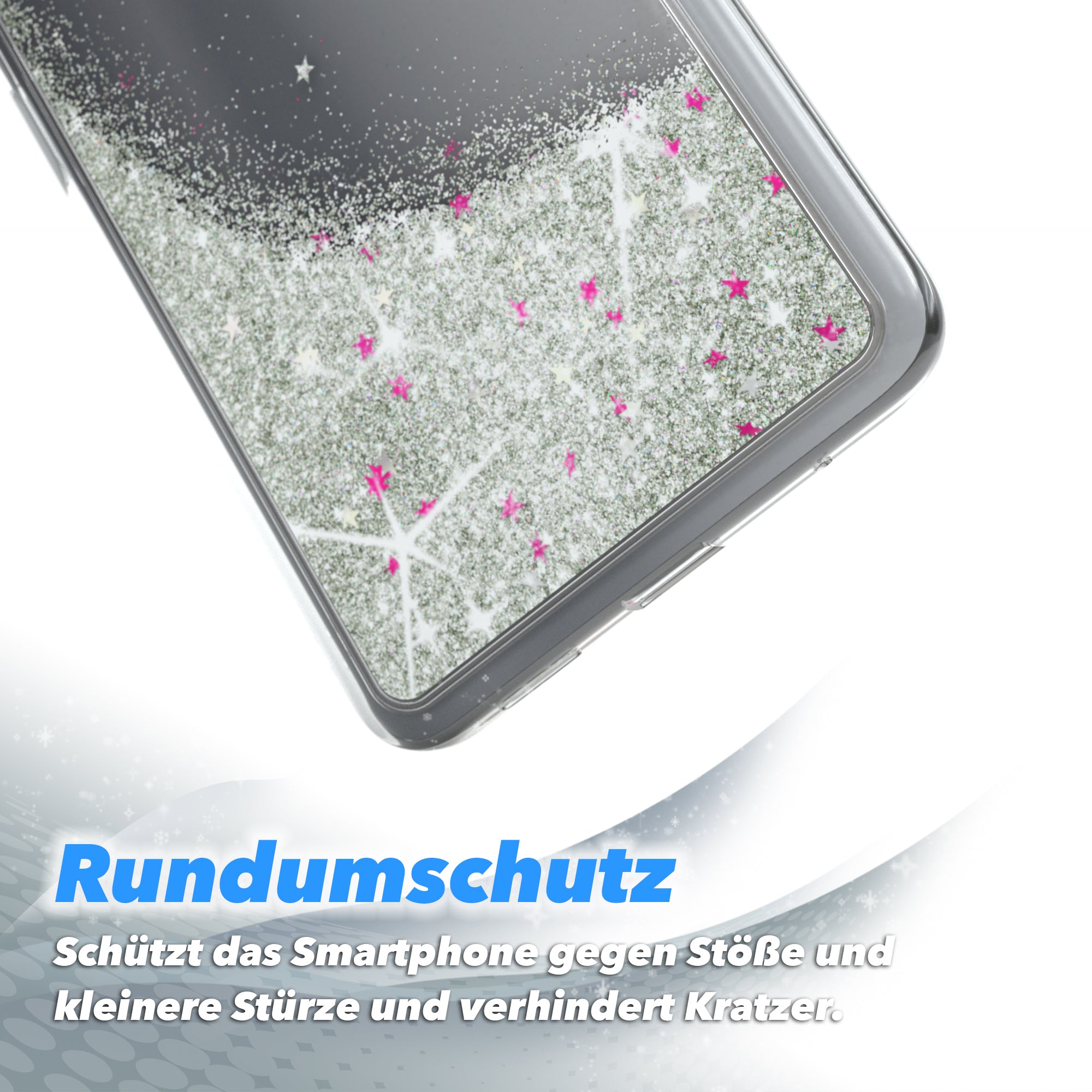 Xiaomi Redmi Note 10 Pro Glitzerhülle