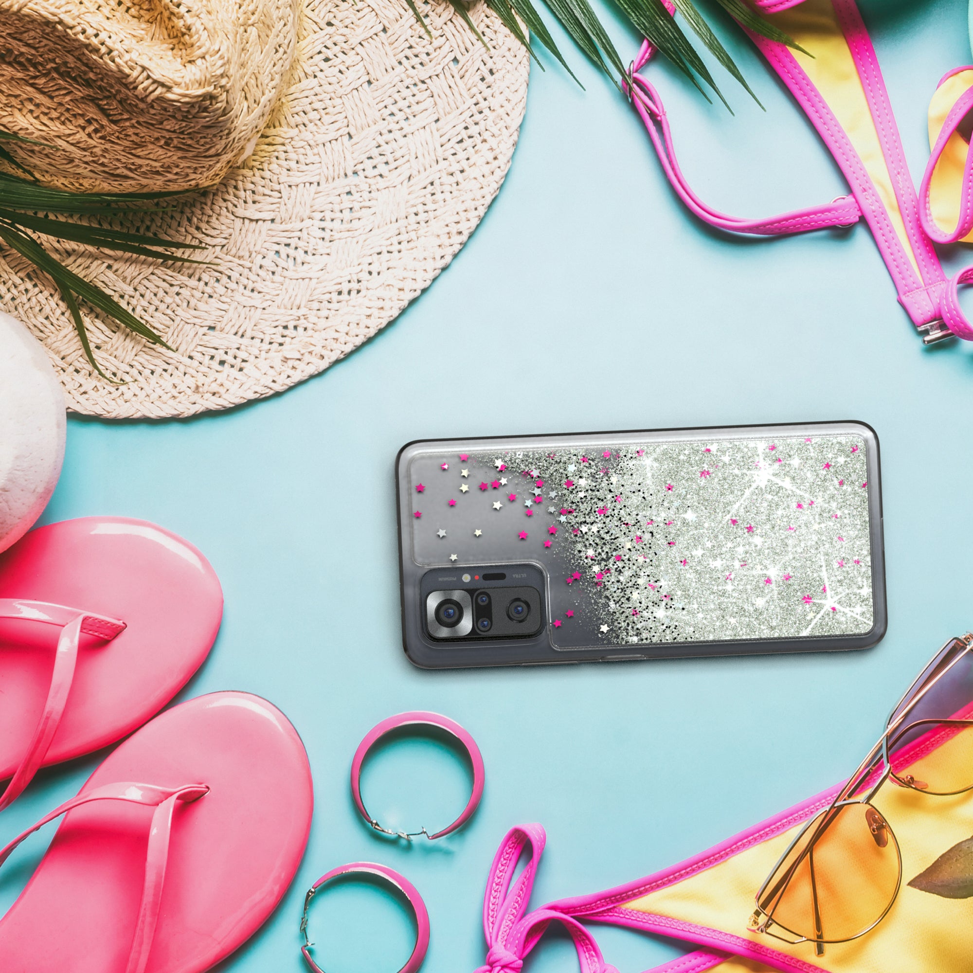 Xiaomi Redmi Note 10 Pro Glitzerhülle