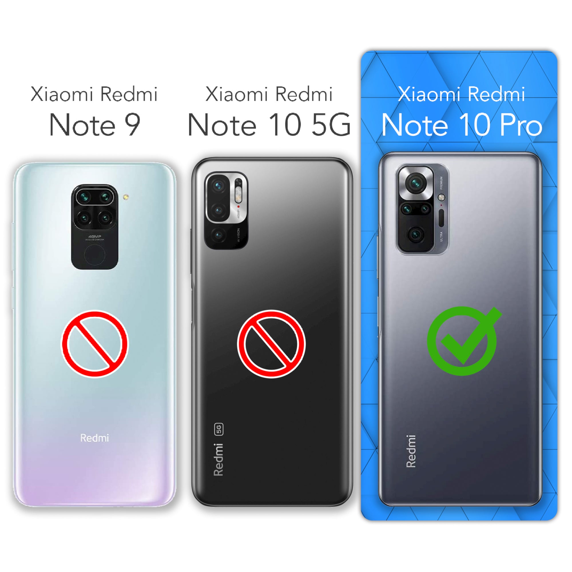 Xiaomi Redmi Note 10 Pro Glitzerhülle