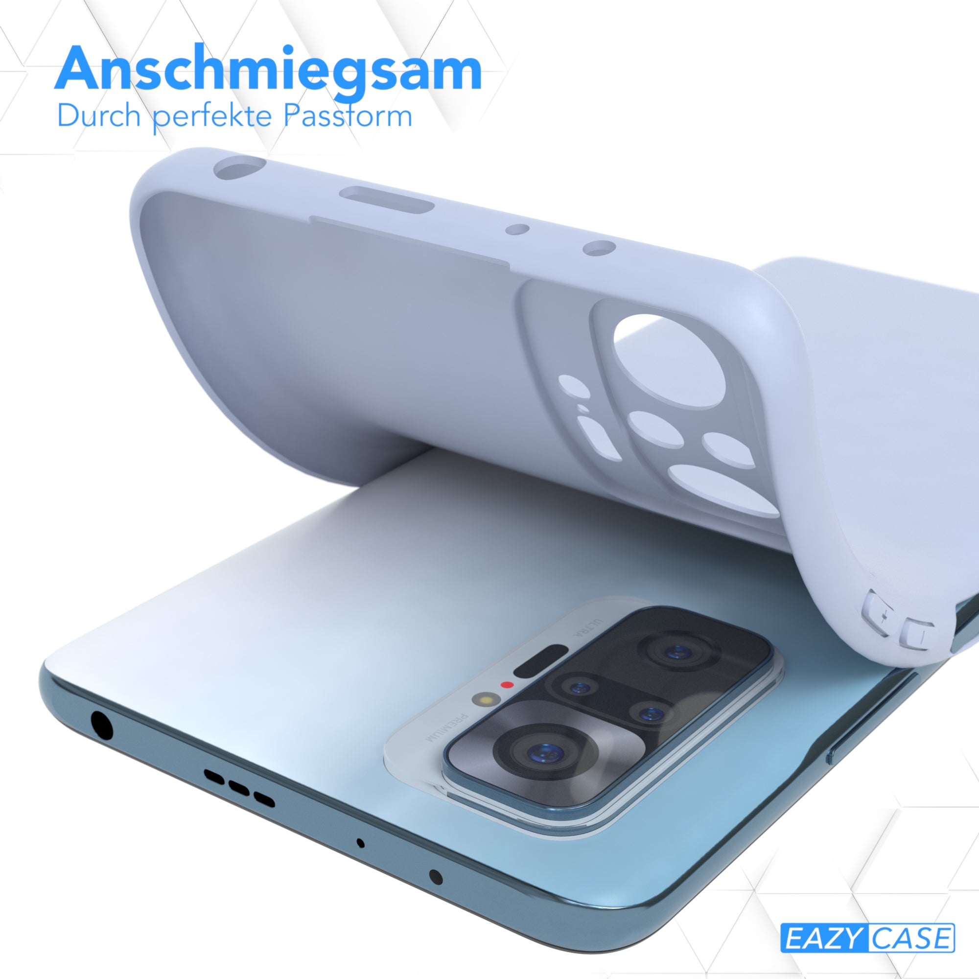 Xiaomi Redmi Note 10 Pro ultradünnes Slimcover aus TPU