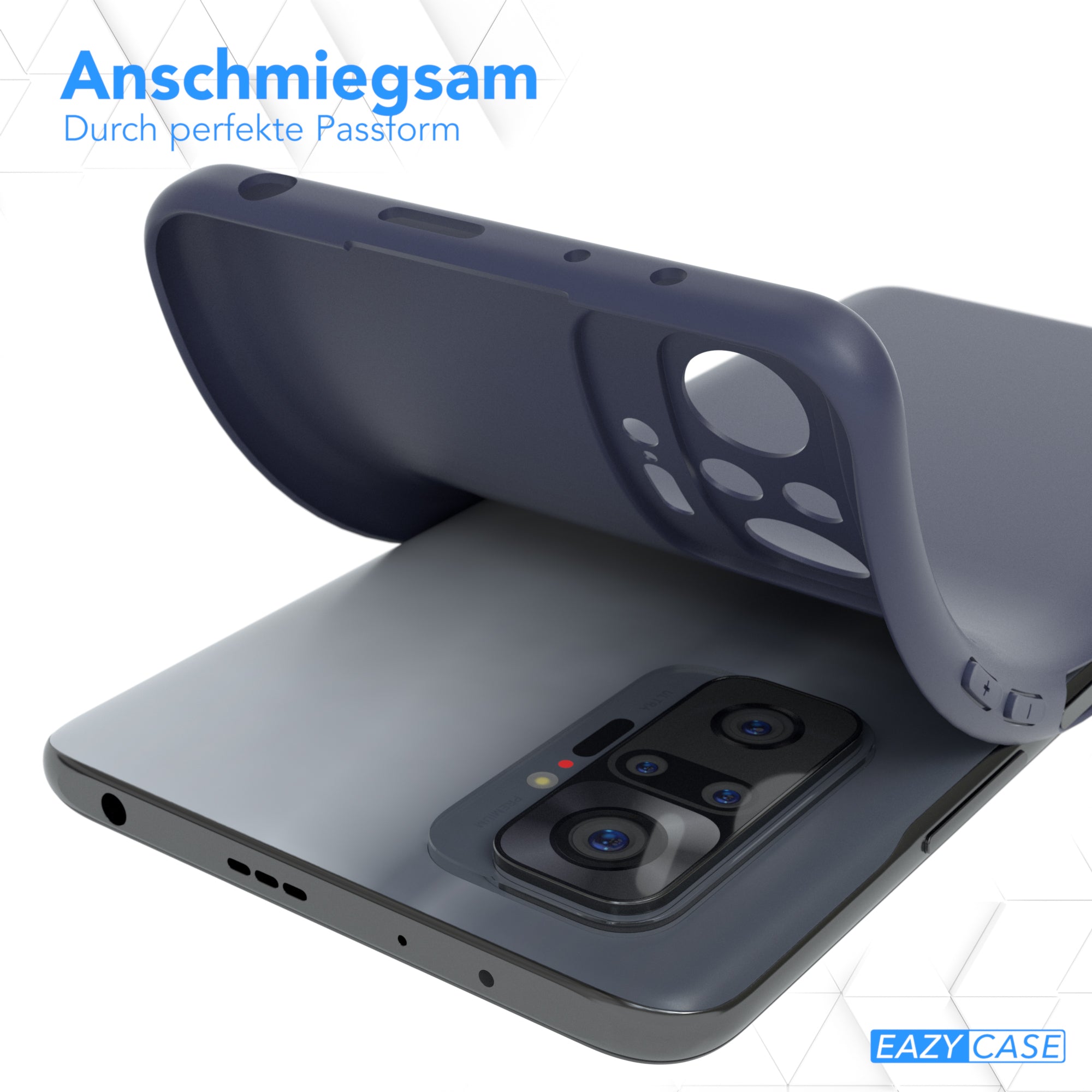 Xiaomi Redmi Note 10 Pro ultradünnes Slimcover aus TPU