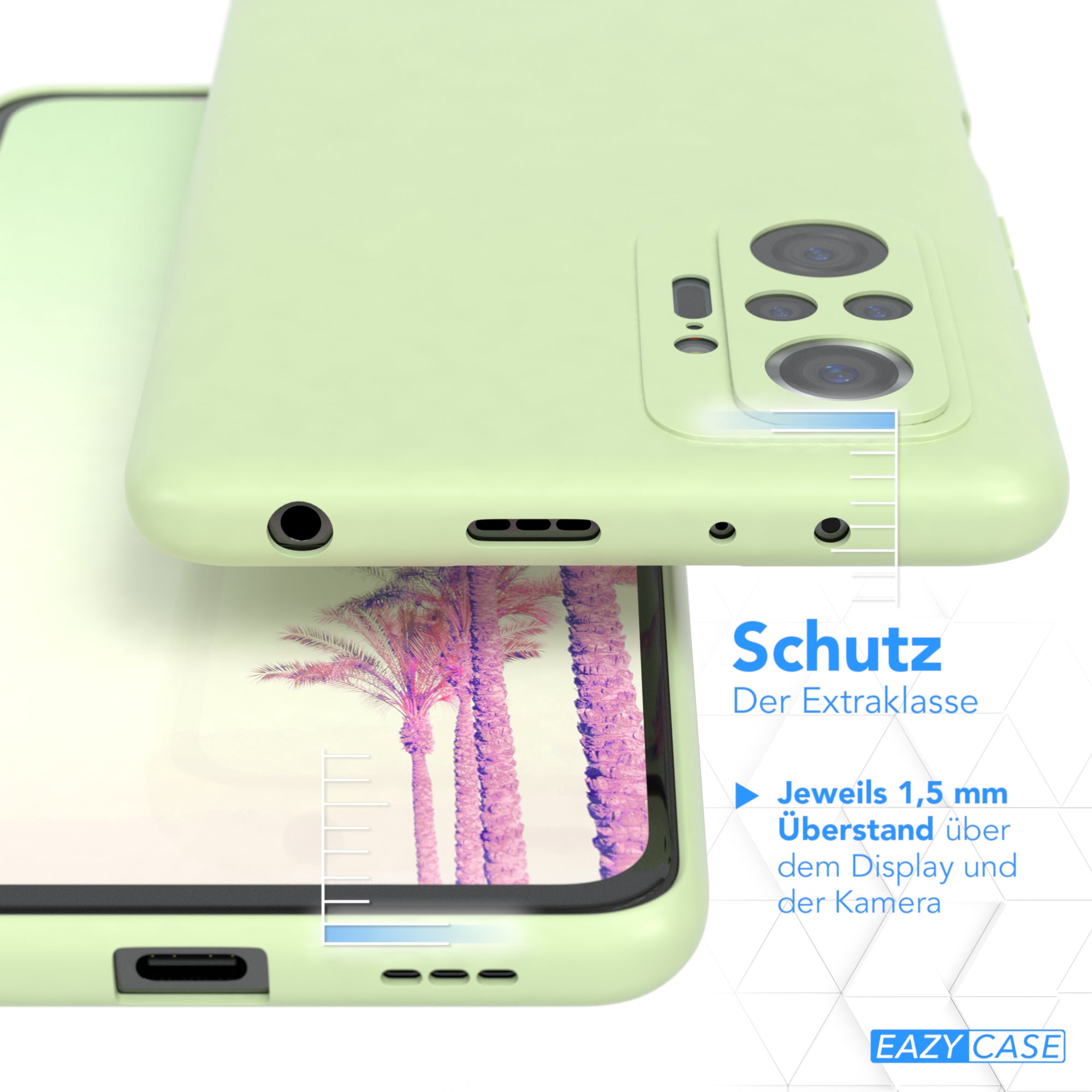Xiaomi Redmi Note 10 Pro ultradünnes Slimcover aus TPU