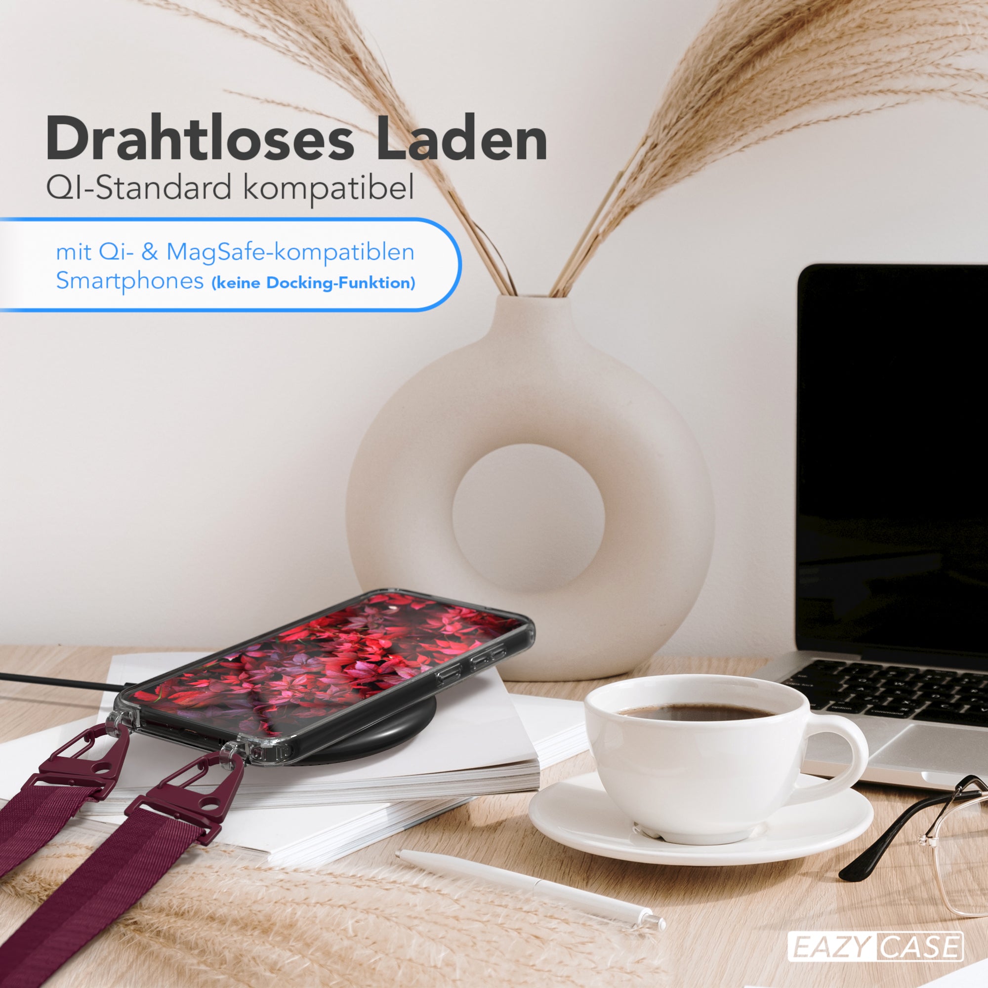 Galaxy S23 Plus Hülle + breites Band