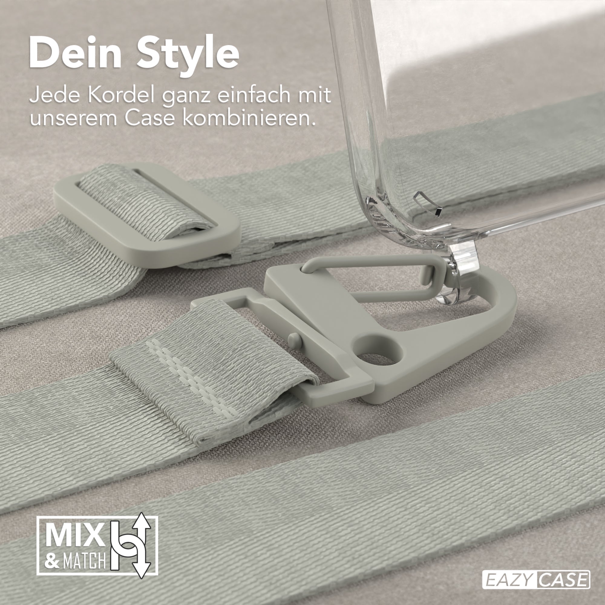 Galaxy S23 Plus Hülle + breites Band