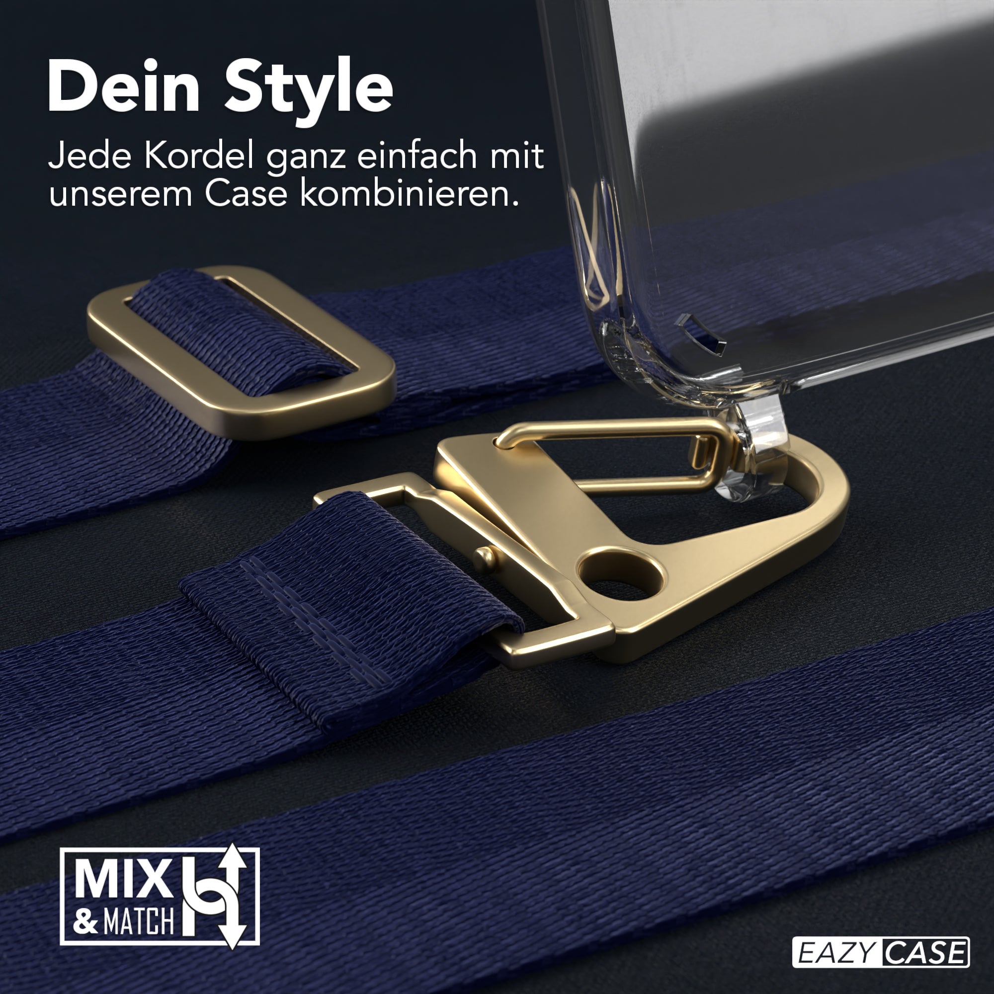 Galaxy S23 Plus Hülle + breites Band