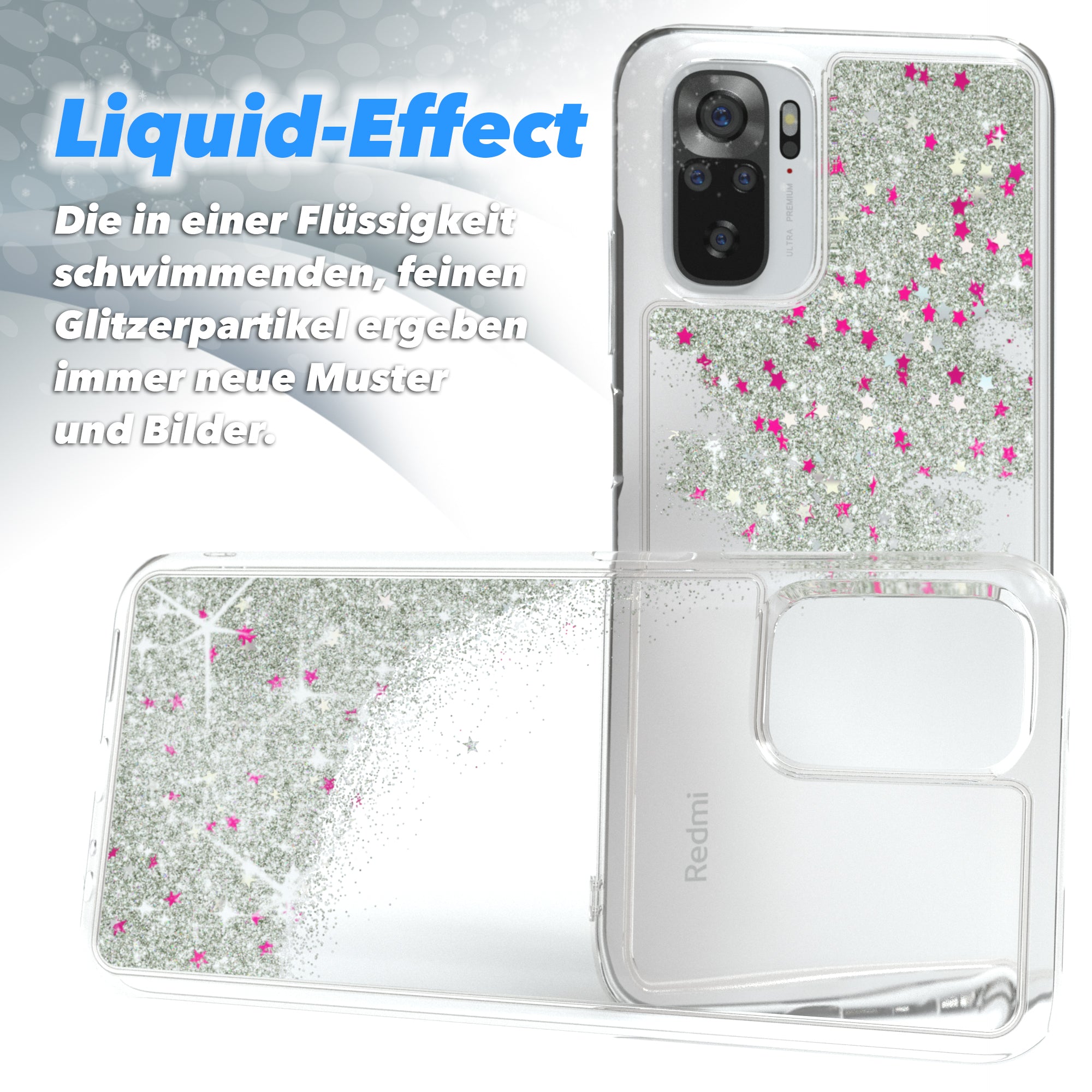 Xiaomi Redmi Note 10 / 10S Glitzerhülle