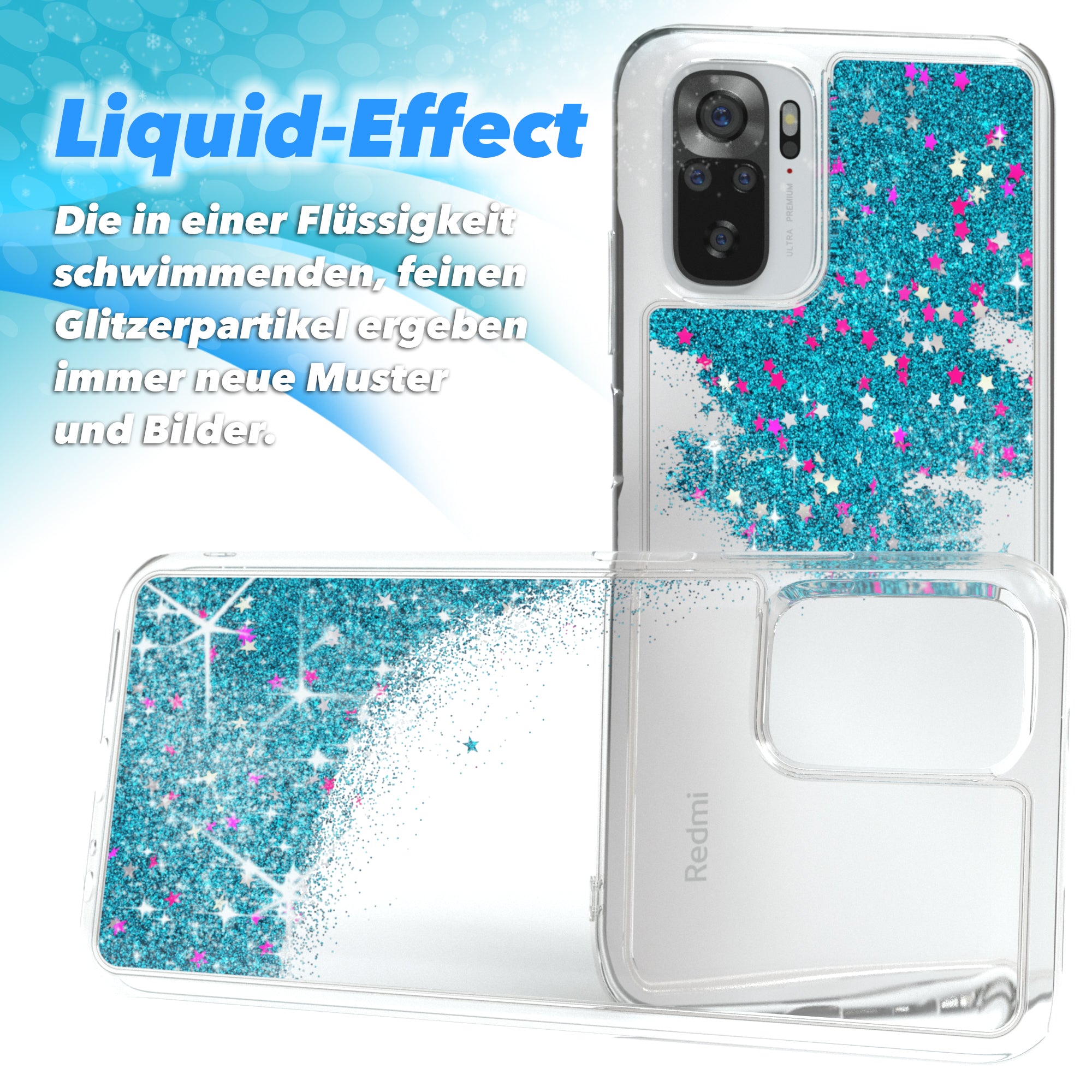Xiaomi Redmi Note 10 / 10S Glitzerhülle