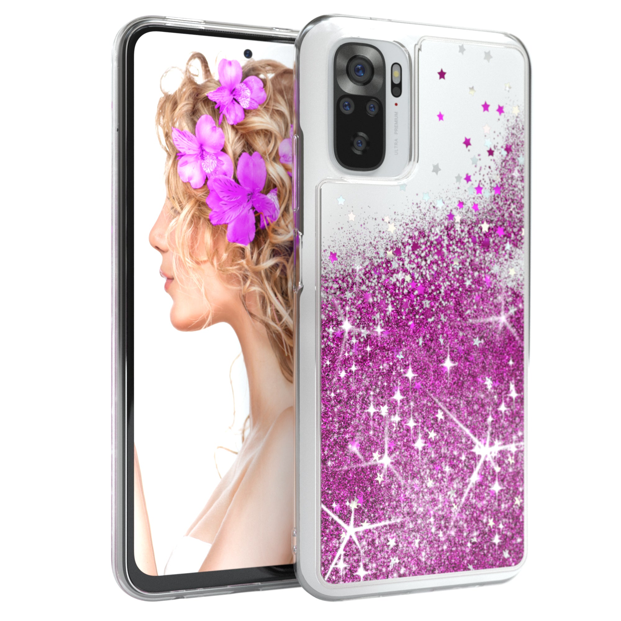 Xiaomi Redmi Note 10 / 10S Glitzerhülle