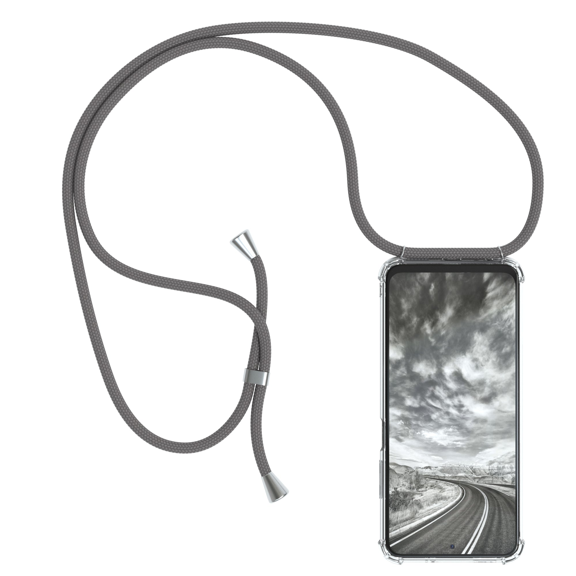 Xiaomi Redmi Note 10 / 10S transparente Hülle + Kordel