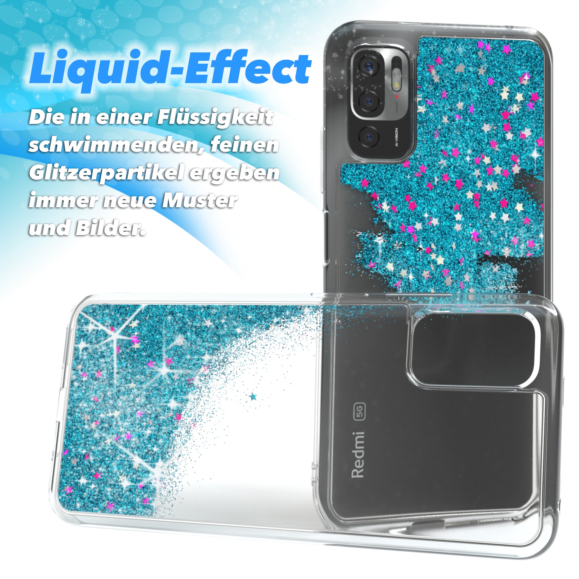 Xiaomi Redmi Note 10 5G Glitzerhülle