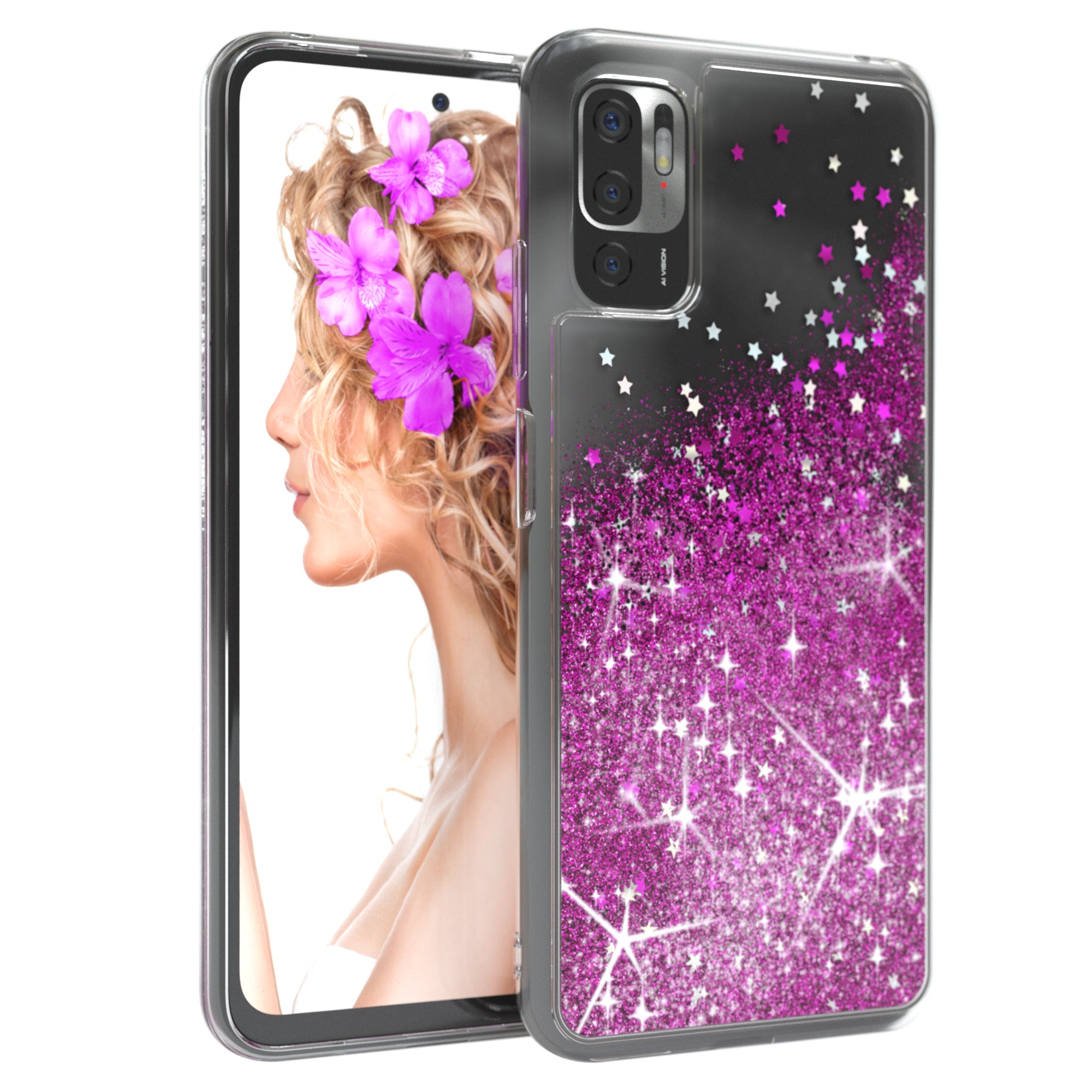 Xiaomi Redmi Note 10 5G Glitzerhülle