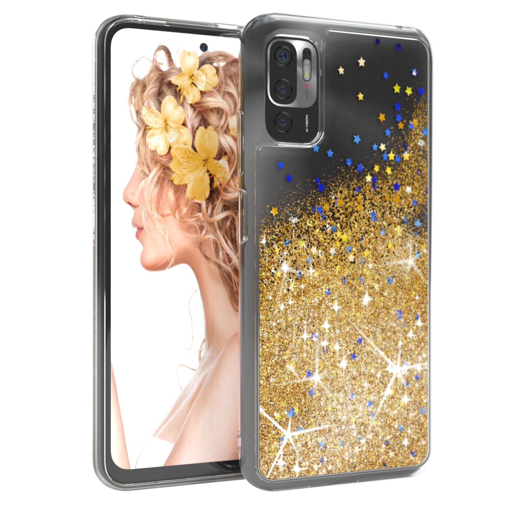 Xiaomi Redmi Note 10 5G Glitzerhülle